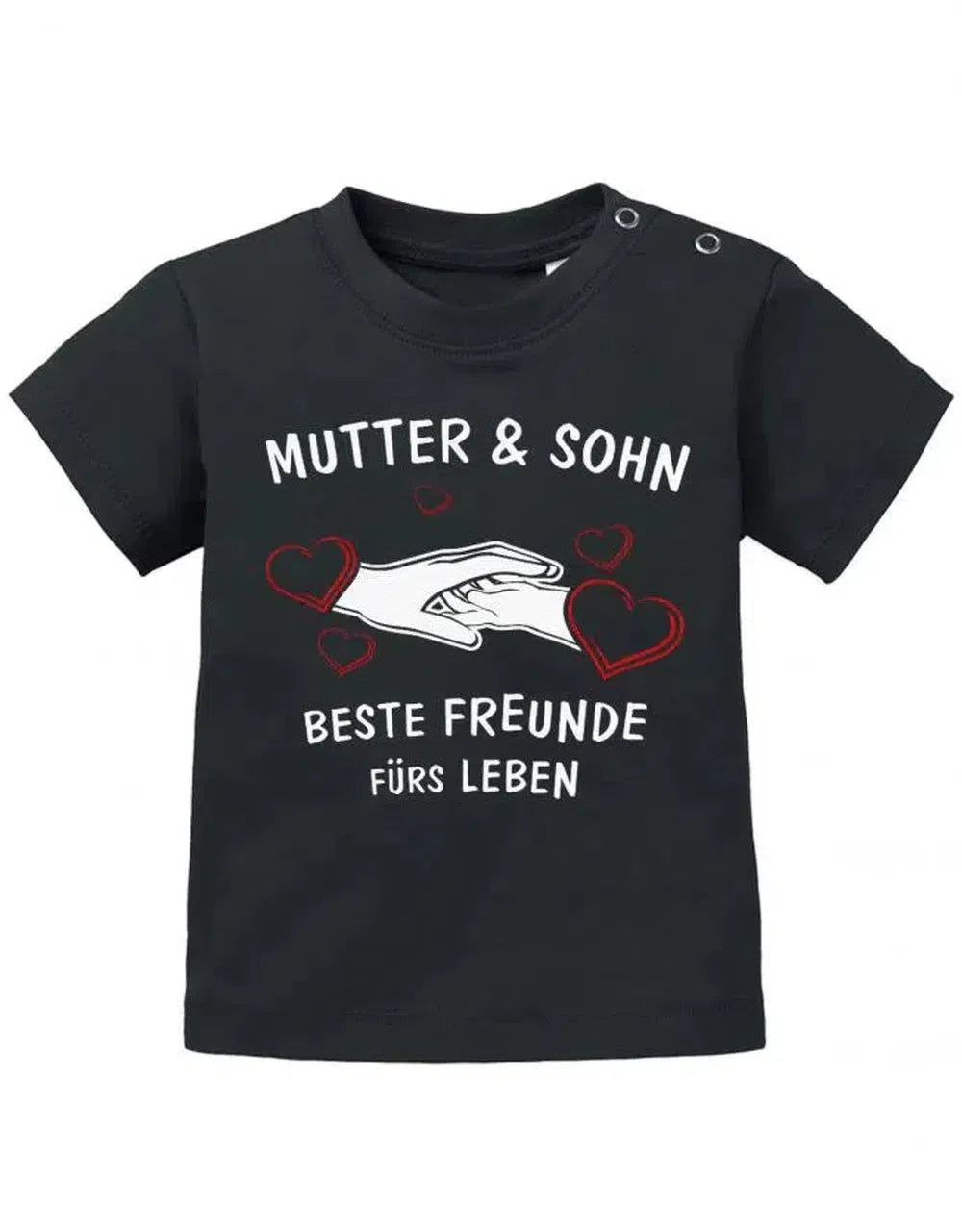 Mutter und Sohn - Beste Freunde fürs Leben - Baby T-Shirt