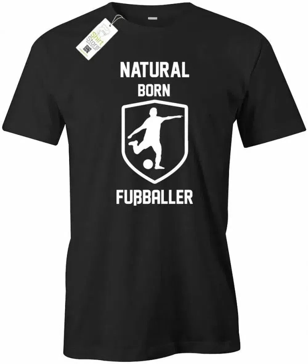 Natural born Fußballer - Herren T-Shirt