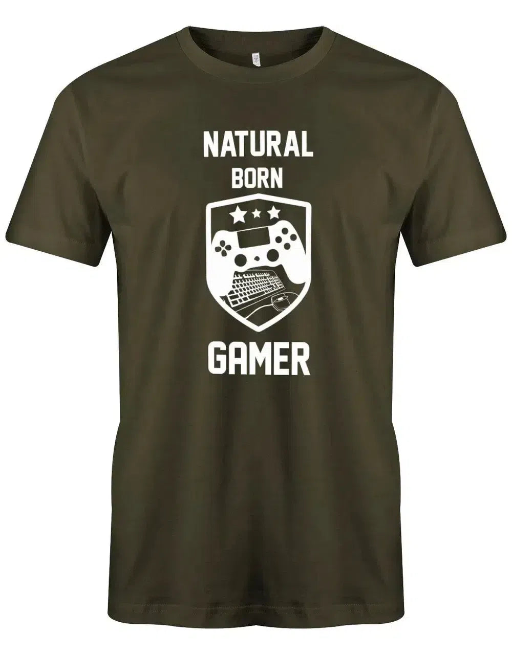 Natural born Gamer - Gaming - Herren T-Shirt