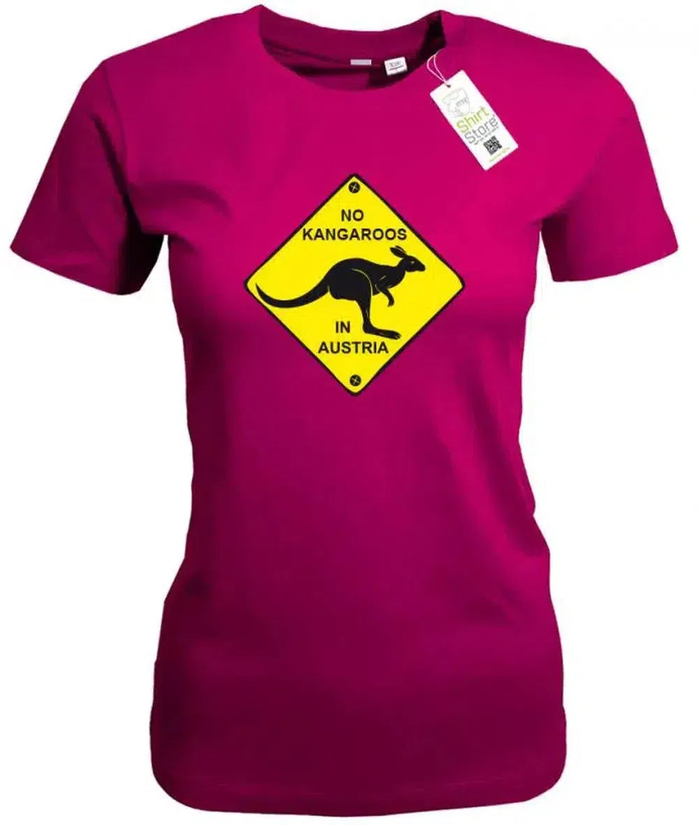 No Kangaroos in Austria - Fun - Damen T-Shirt