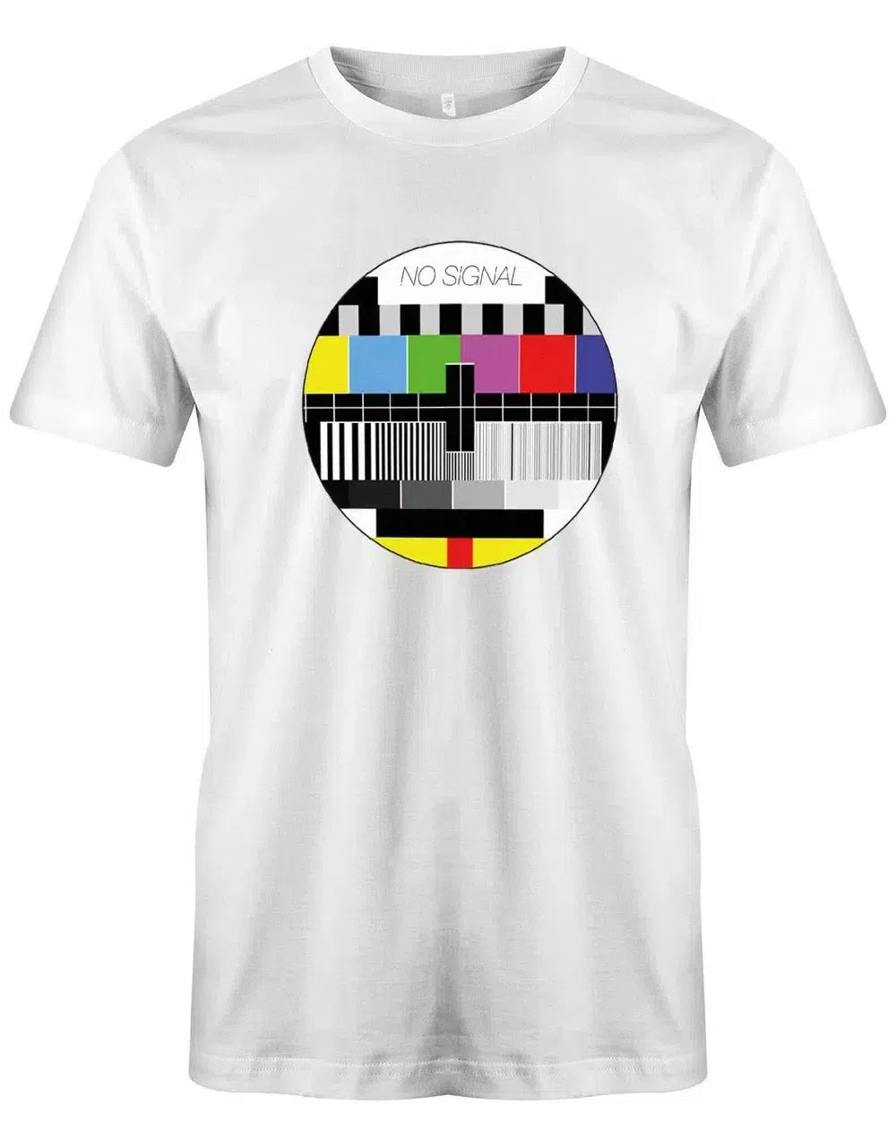 No Signal TV Test Screen - Fun - Herren T-Shirt