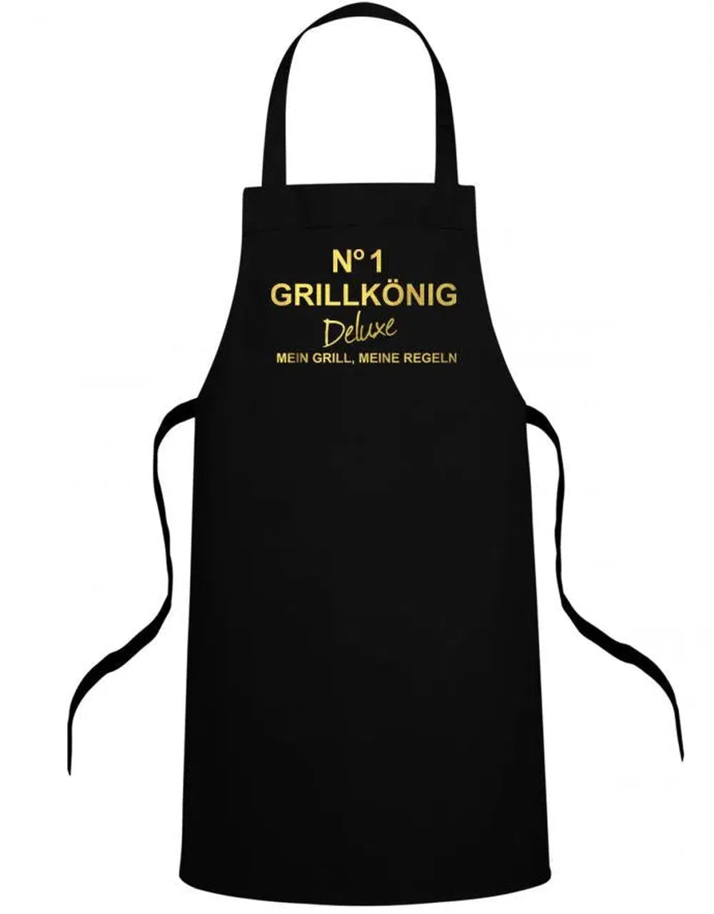 No1 Grillkönig Deluxe - Mein Grill meine Regeln - Schürze