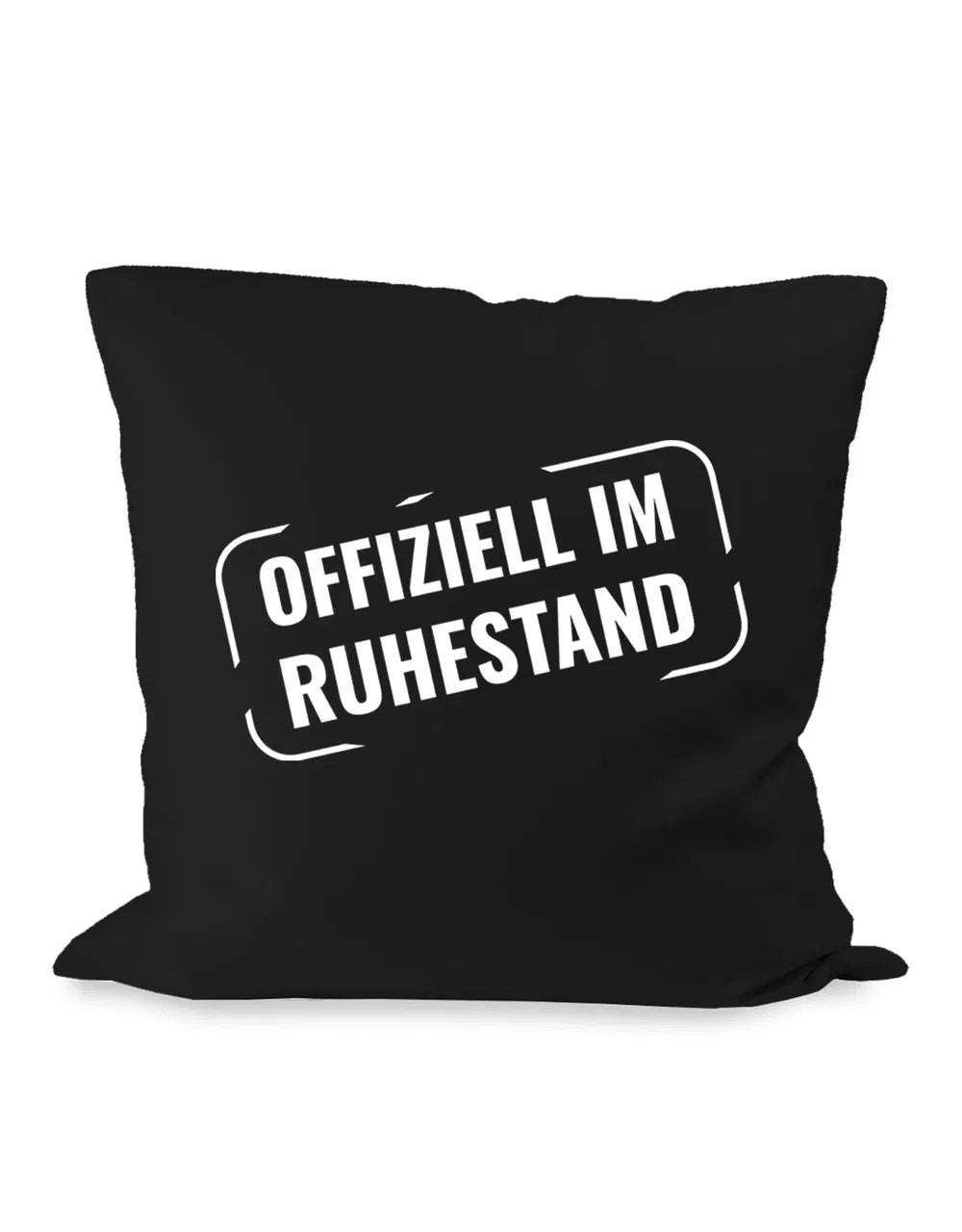 Offiziell Im Ruhestand Stempel Style - Rente Zierkissen