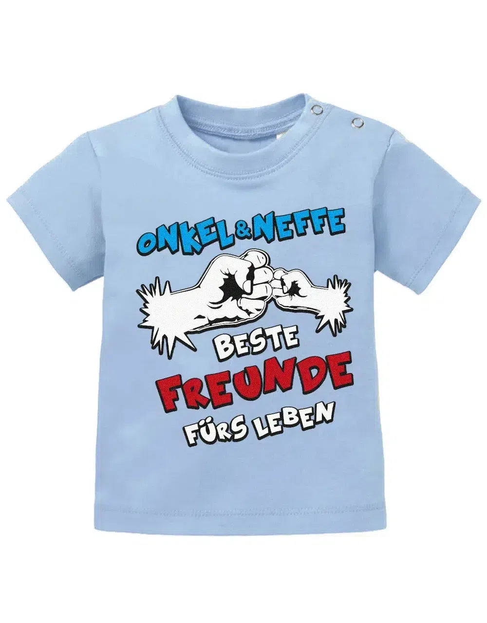 Onkel und Neffe - Beste Freunde fürs Leben - Comic - Baby T-Shirt