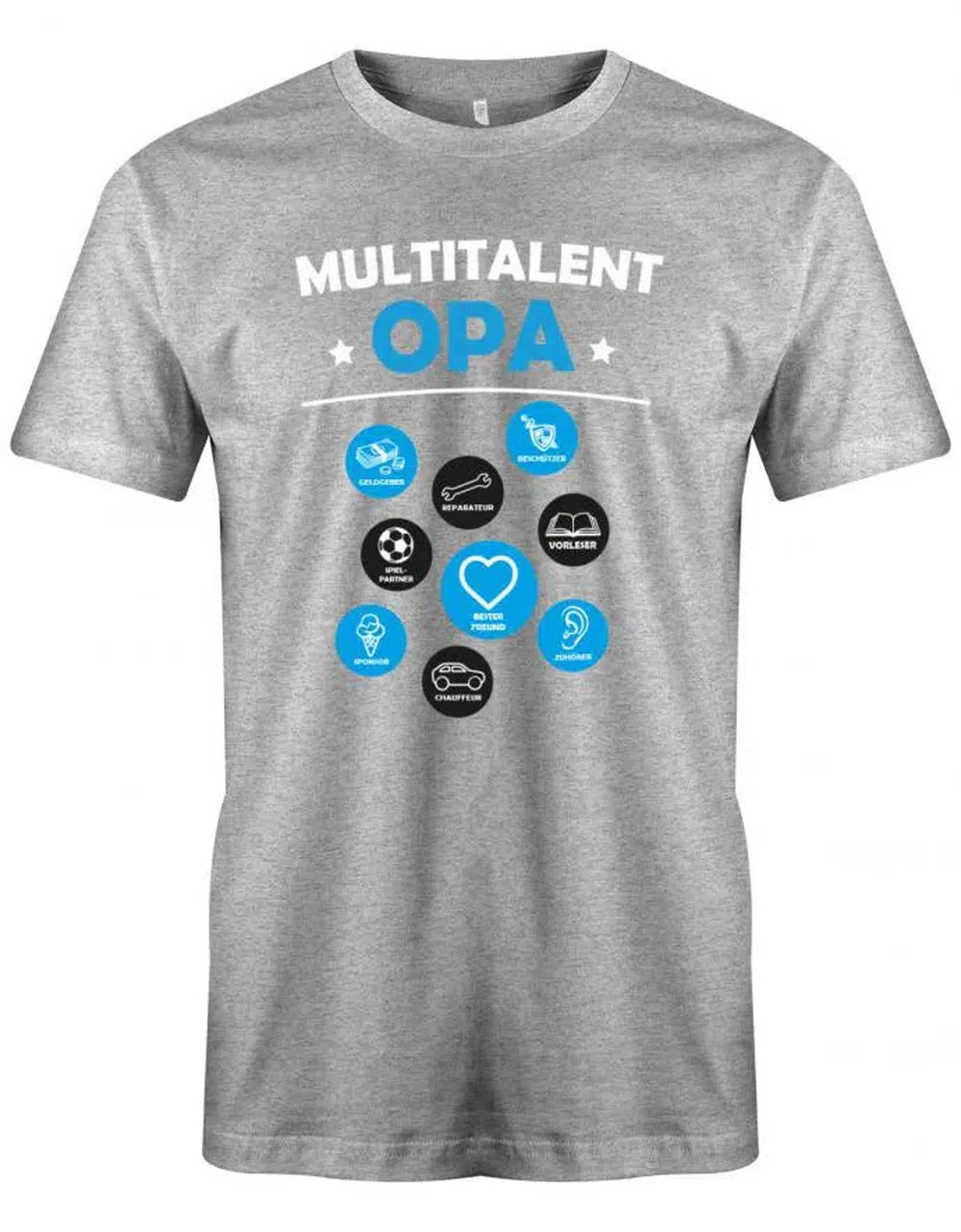 Opa Herren T-Shirt - Multitalent Opa - Geschenk für Opa