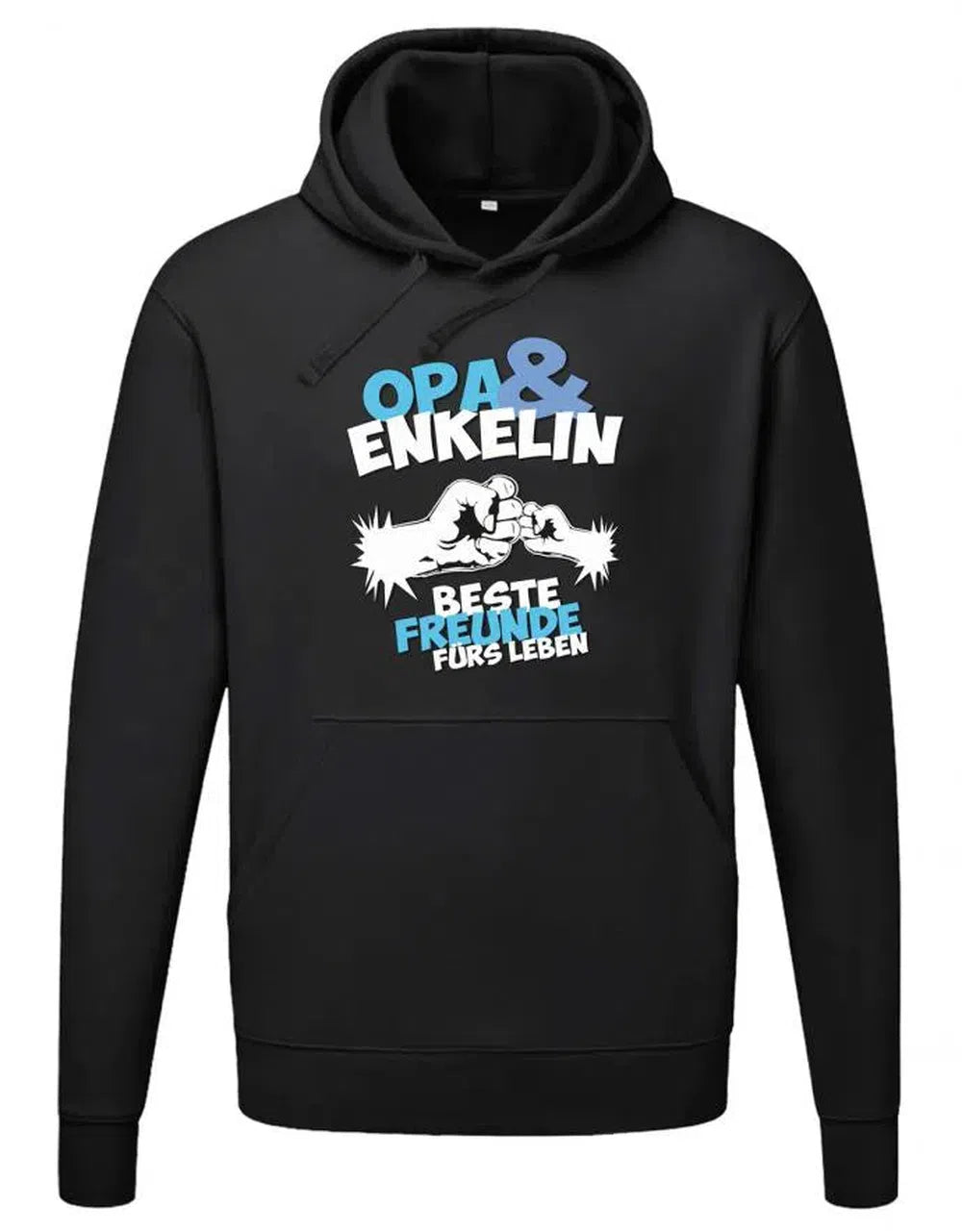 Opa Hoodie - Opa und Enkelin Beste Freunde fürs Leben - Geschenk für Opa
