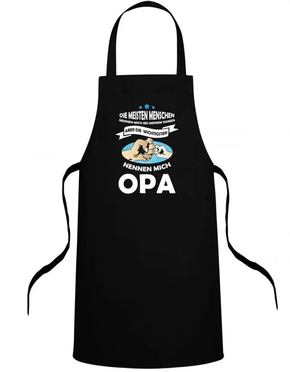 Opa Schürze - Die wichtigsten nennen mich Opa - Geschenk für Opa
