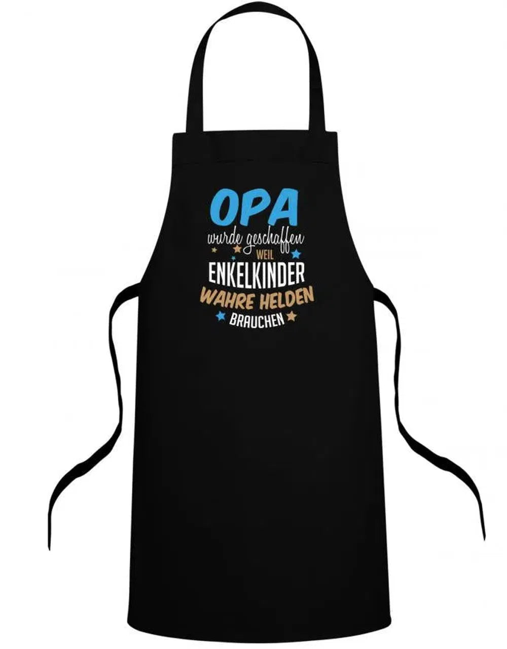 Opa Schürze - Opa wurde geschaffen weil Enkelkinder wahre Helden brauchen - Geschenk für Opa