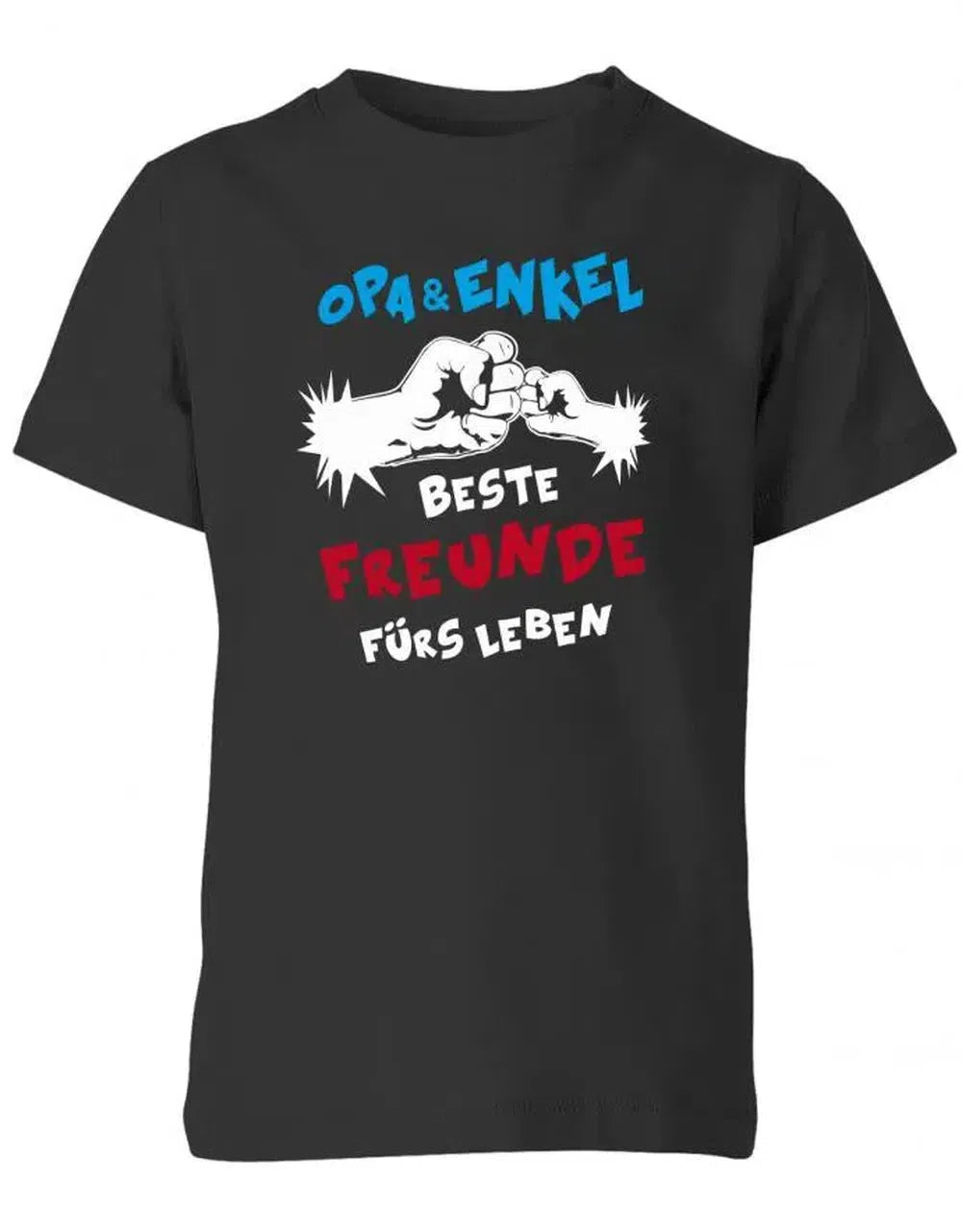 Opa und Enkel - Beste Freunde fürs Leben - Comic - Kinder T-Shirt