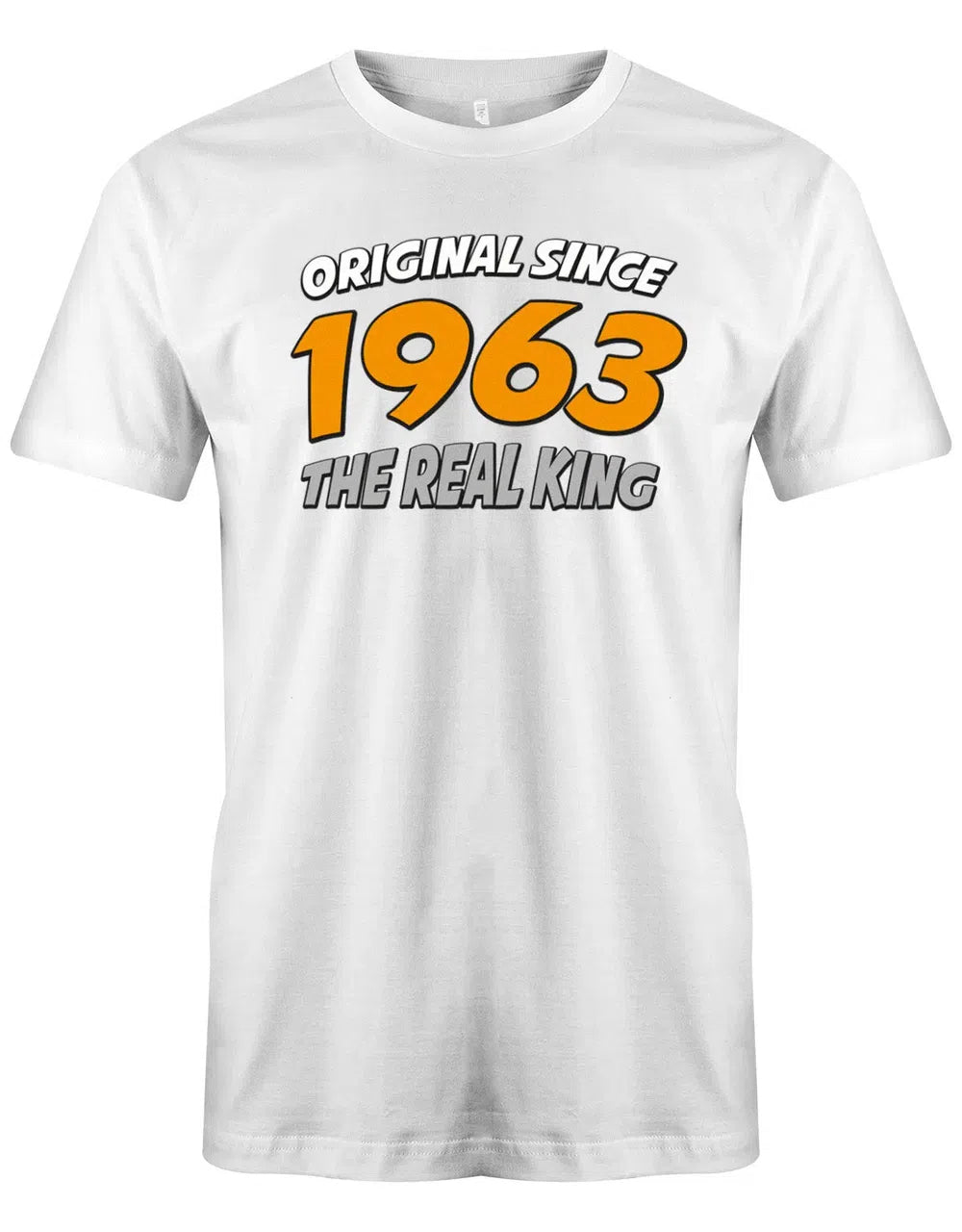 Original Since 1963 The Real King Race Design - Jahrgang 1963 Geschenk Männer Shirt
