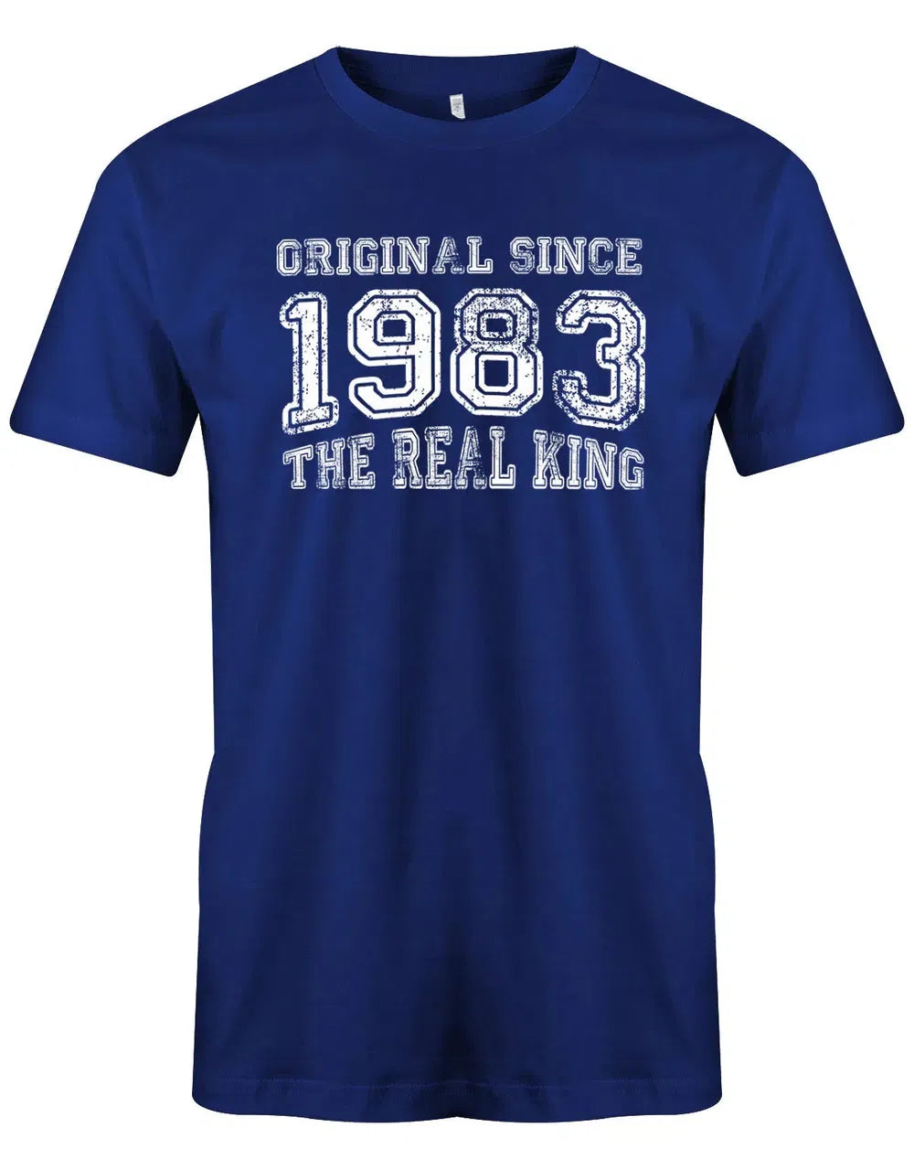 Original Since 1983 The Real King Grunge Look - Jahrgang 1983 Geschenk Männer Shirt