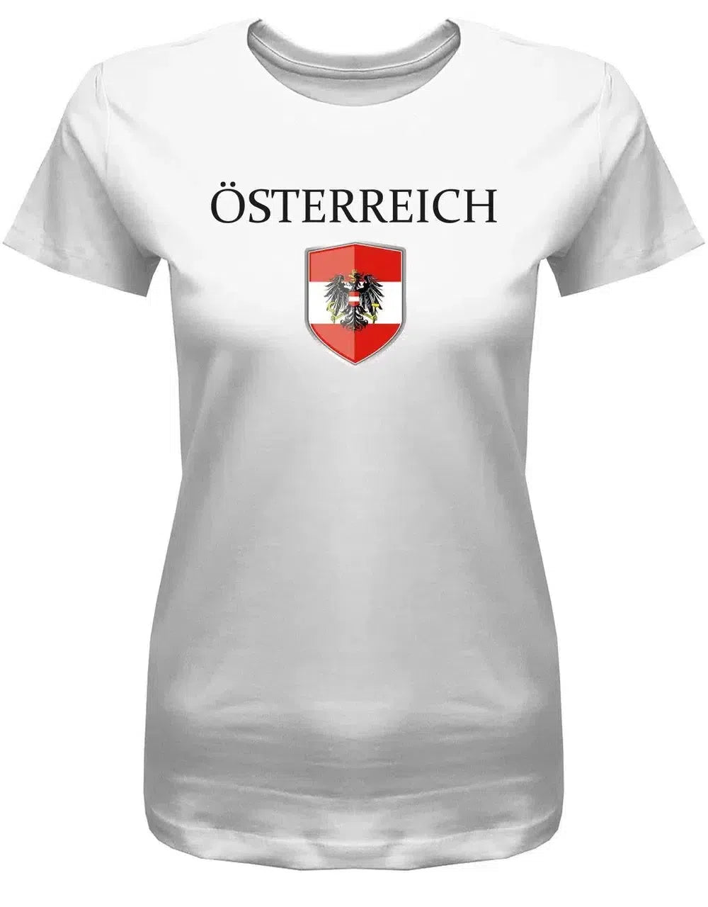 Österreich Wappen - EM WM - Austria - Fan - Damen T-Shirt