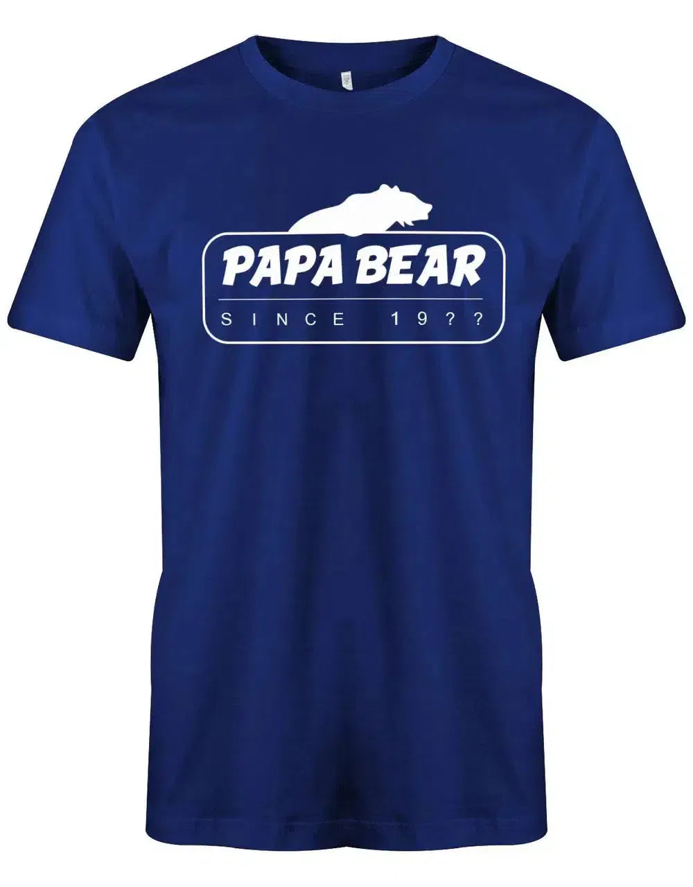 Papa Bear since Wunschjahr - Papa Shirt Herren