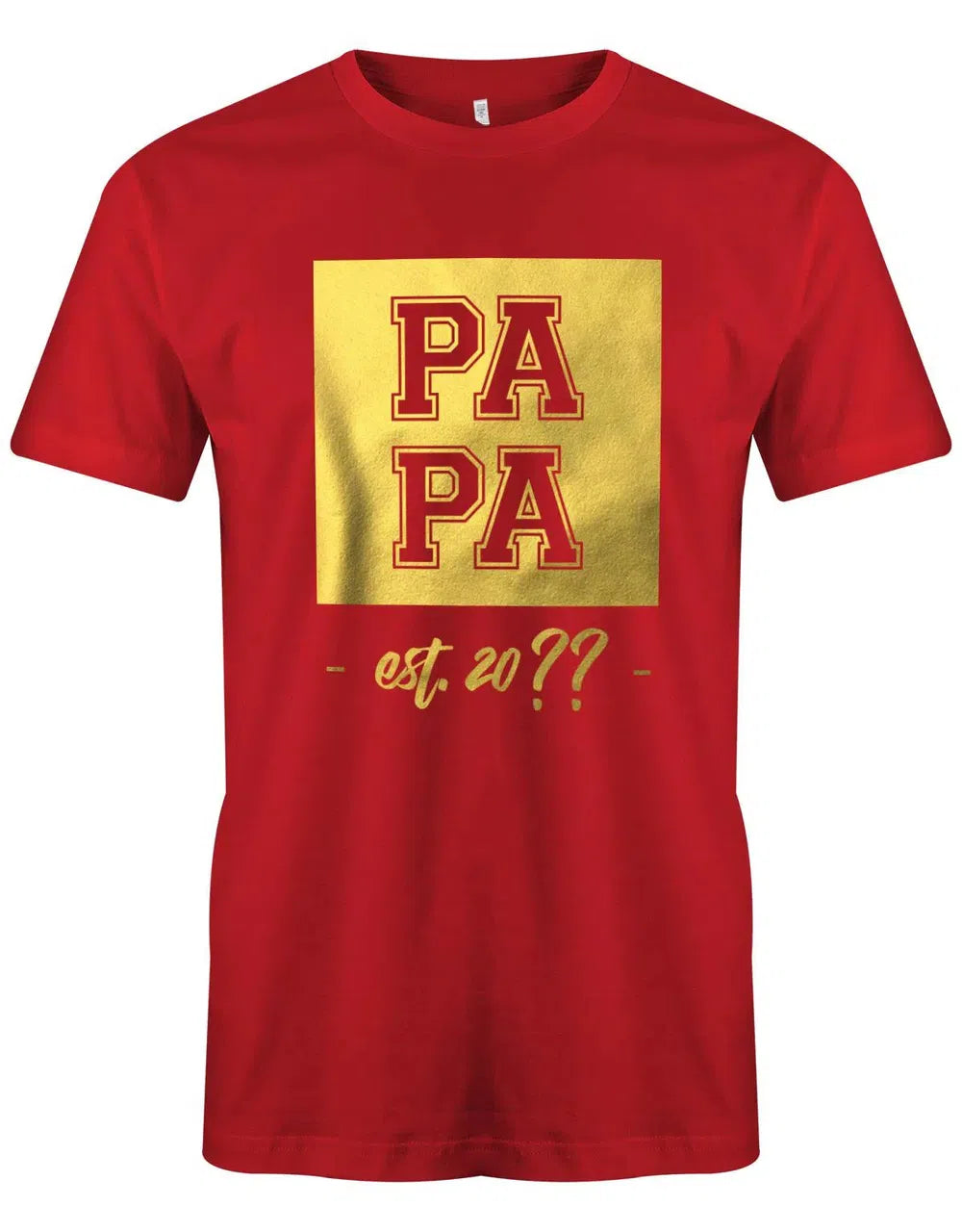 Papa Shirt personalisiert mit Geburtsjahr
