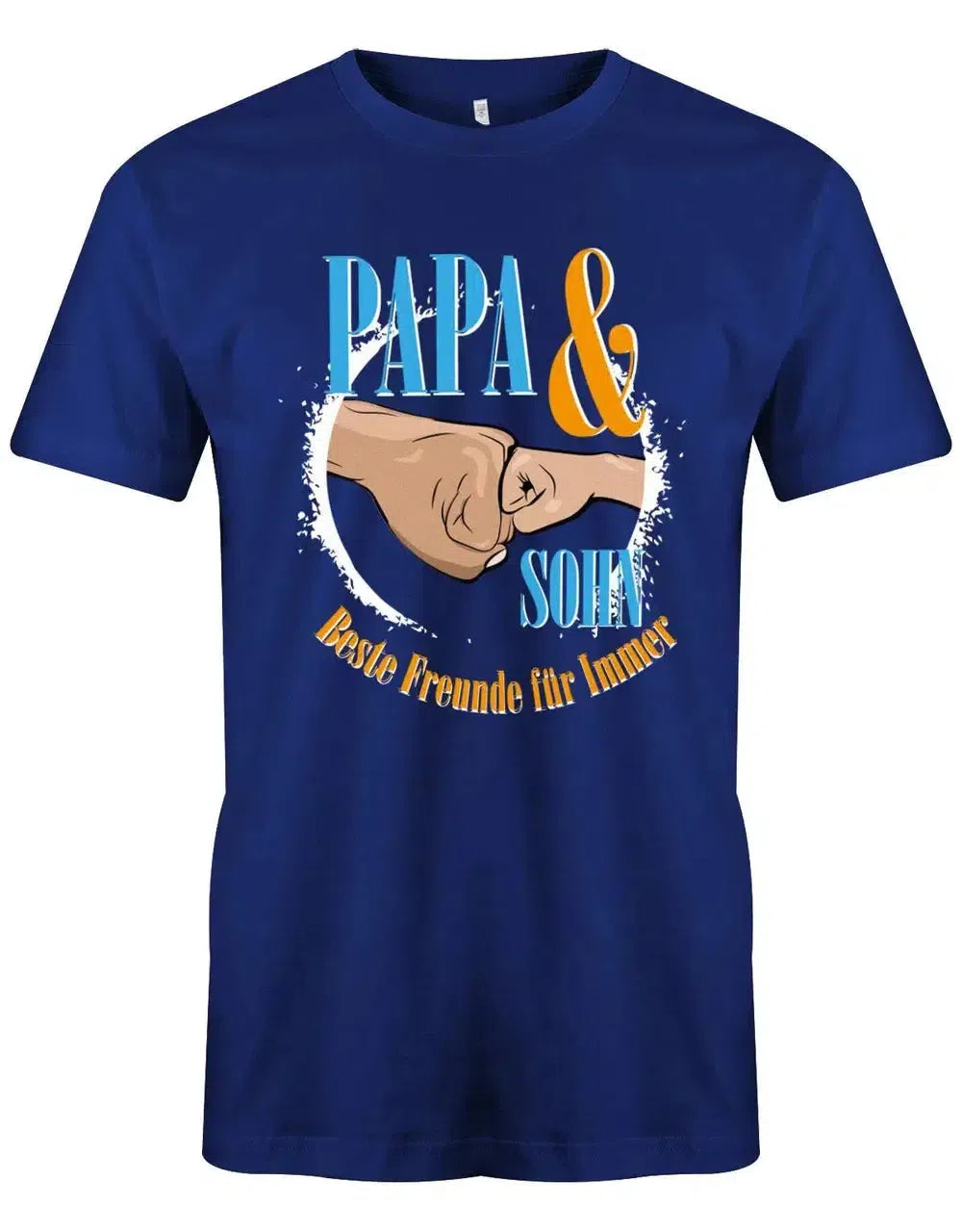 Papa & Sohn Beste Freunde für immer - Comicdruck - Papa Sohn Shirt Herren