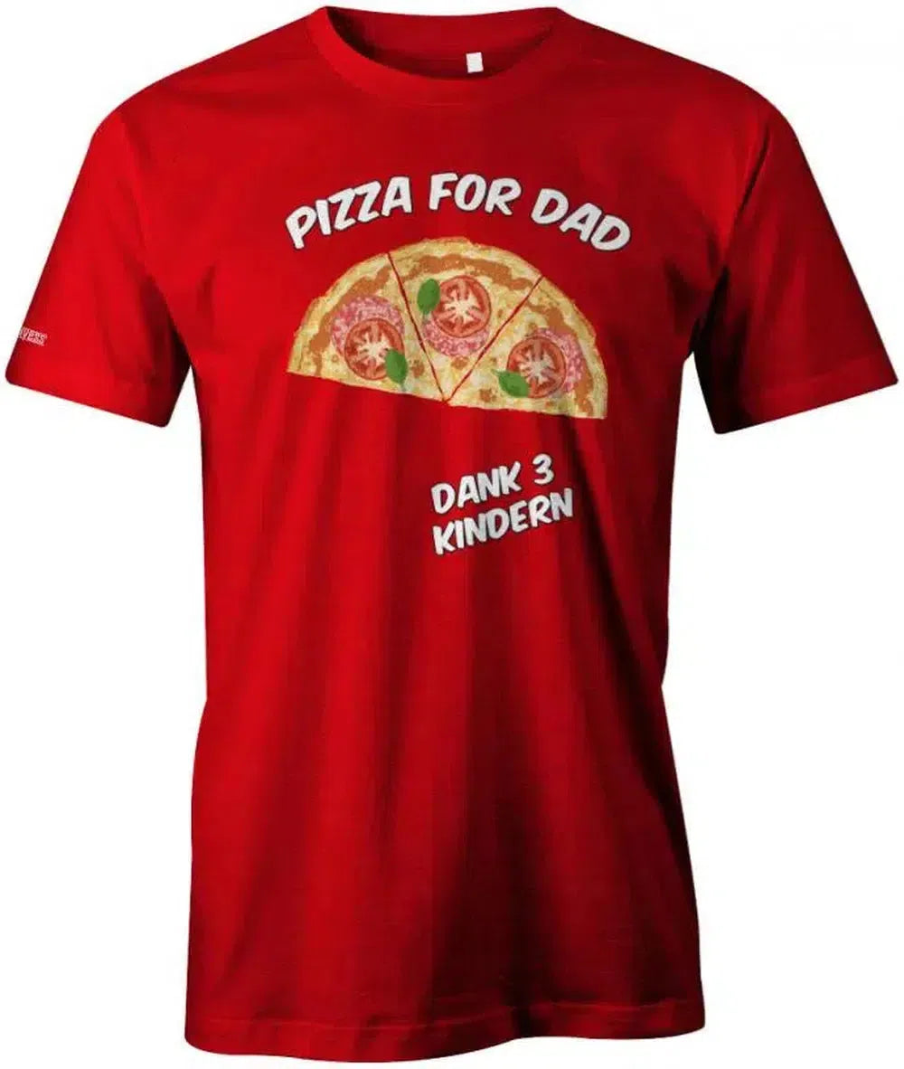 Pizza for Dad dank drei Kinder - Papa - Papa 3 Kinder Herren Shirt