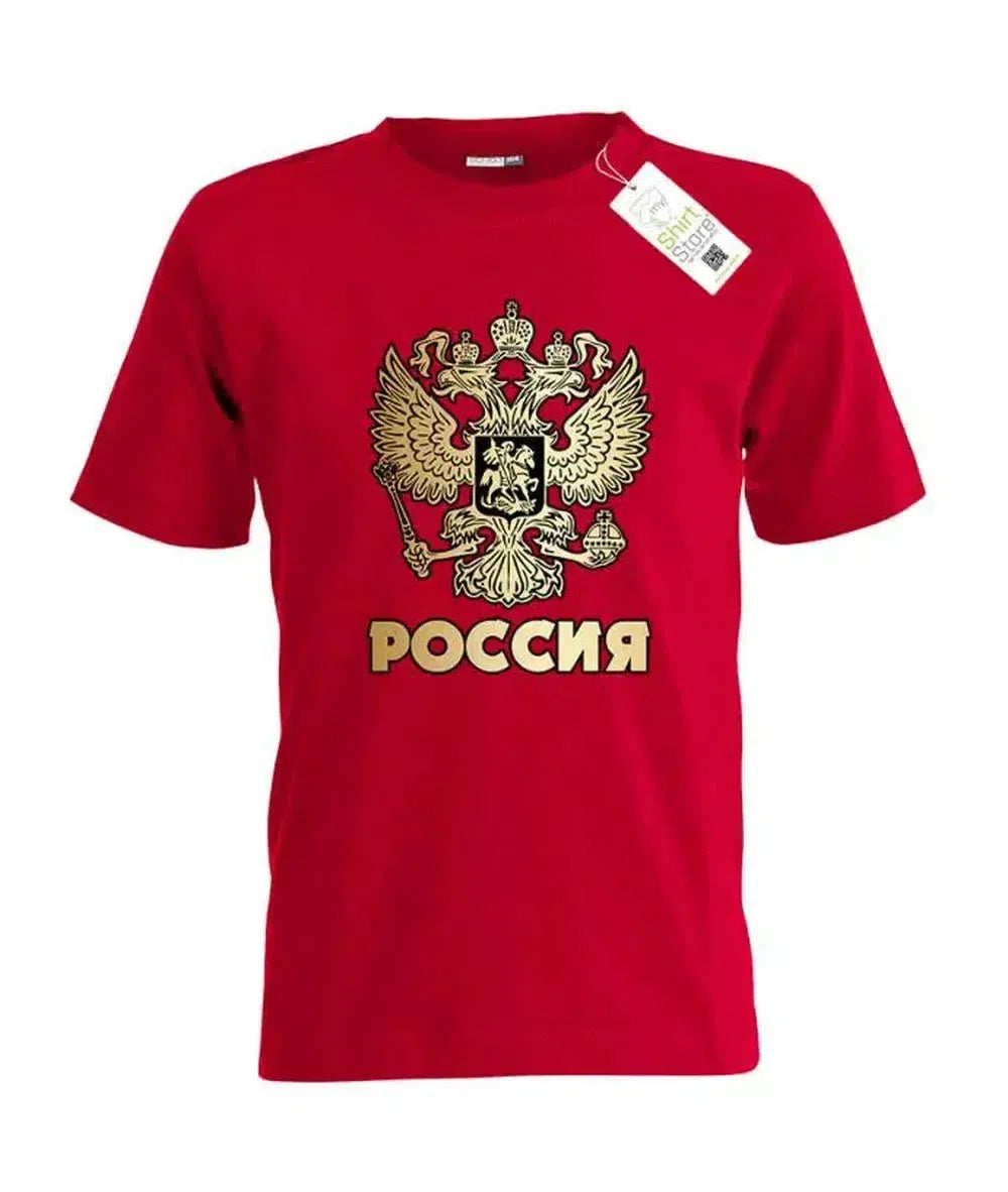 Poccnr Russland - EM WM - Russia Fan - Kinder T-Shirt