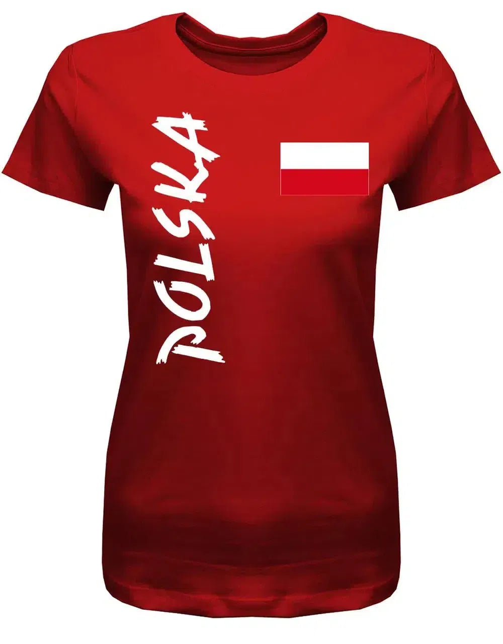 Polen Fahne - EM WM - Polska - Fan - Damen T-Shirt