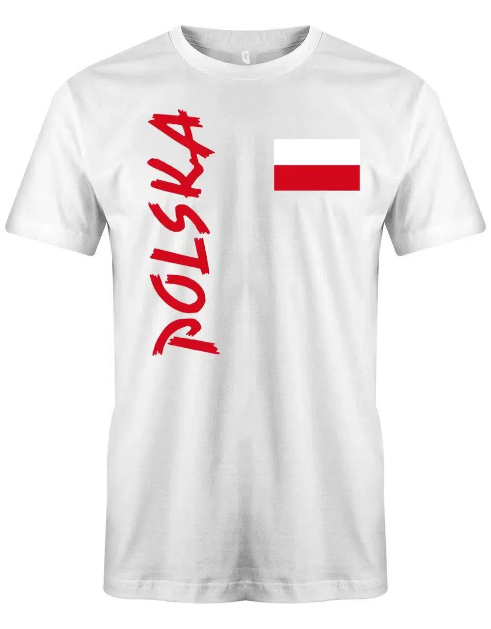 Polen Fahne EM WM - Polska - Fan - Herren T-Shirt