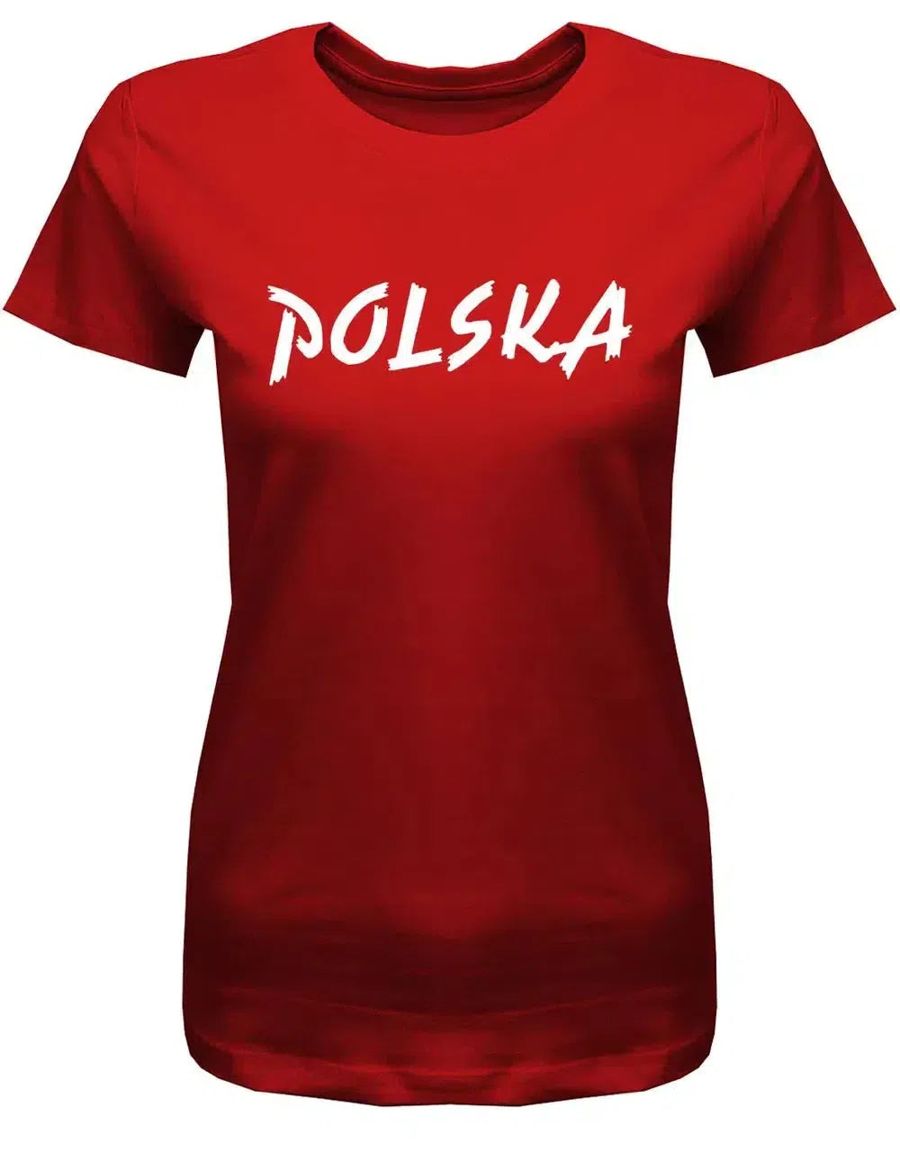 Polska Schriftzug - EM WM - Polen Fan - Damen T-Shirt