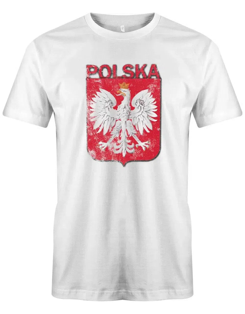Polska - Vintage - EM WM - Fan - Polen - Herren T-Shirt