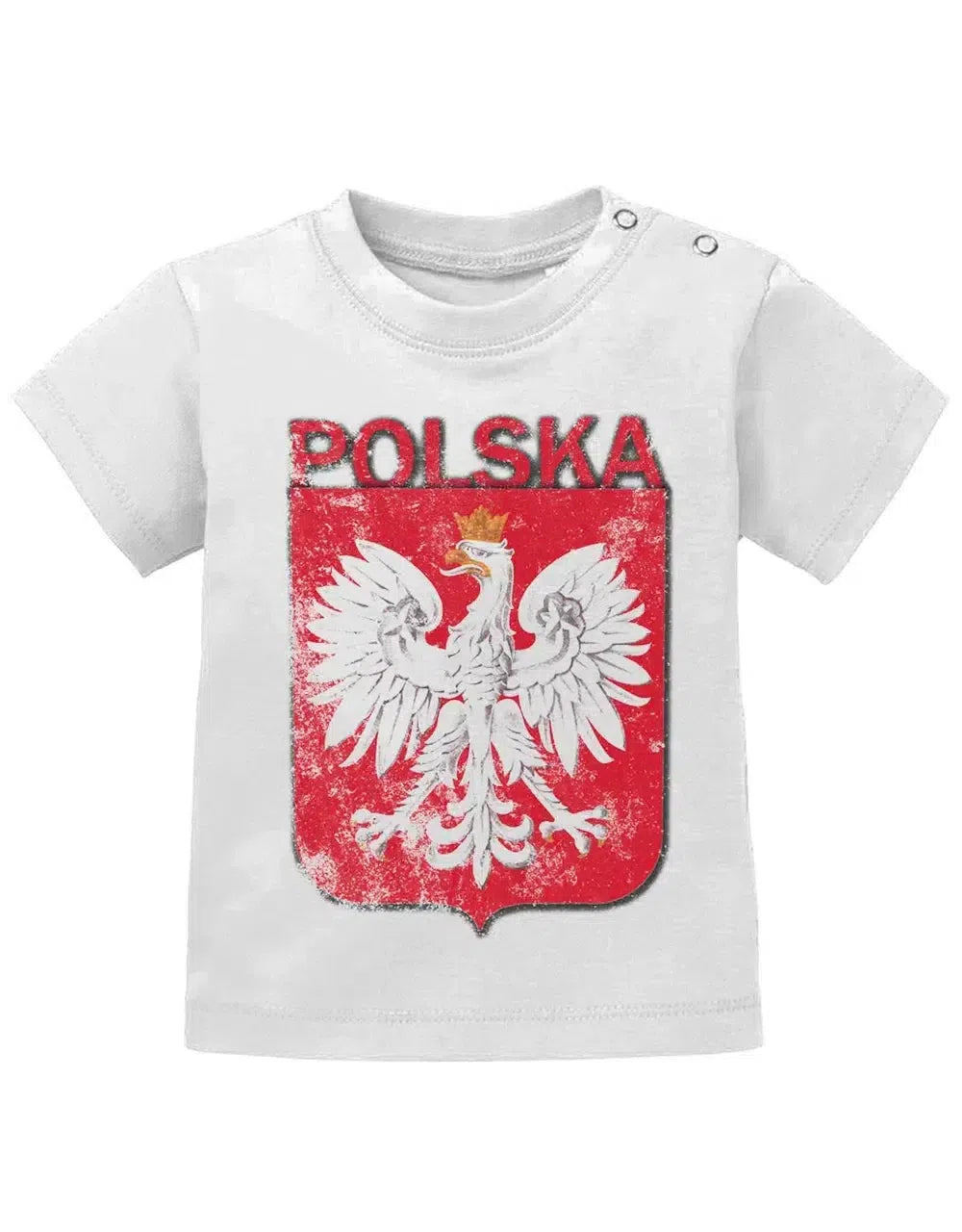 Polska - Vintage - EM WM - Polen Fan - Baby T-Shirt