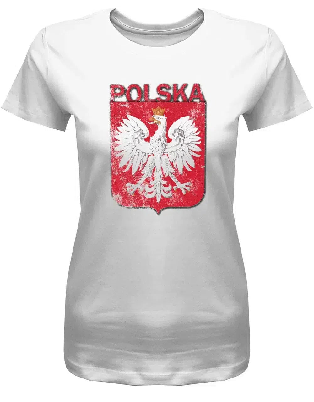 Polska Vintage - EM WM - Polen - Fan - Damen T-Shirt