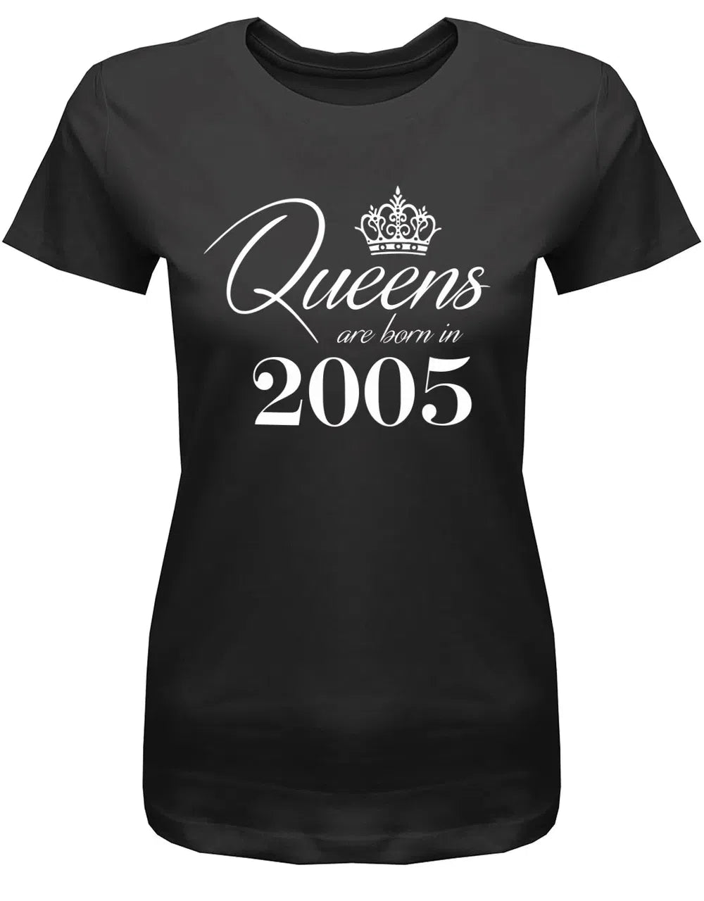 Queens are born in 2005 Krone - 18 Geburtstag Shirt Mädchen