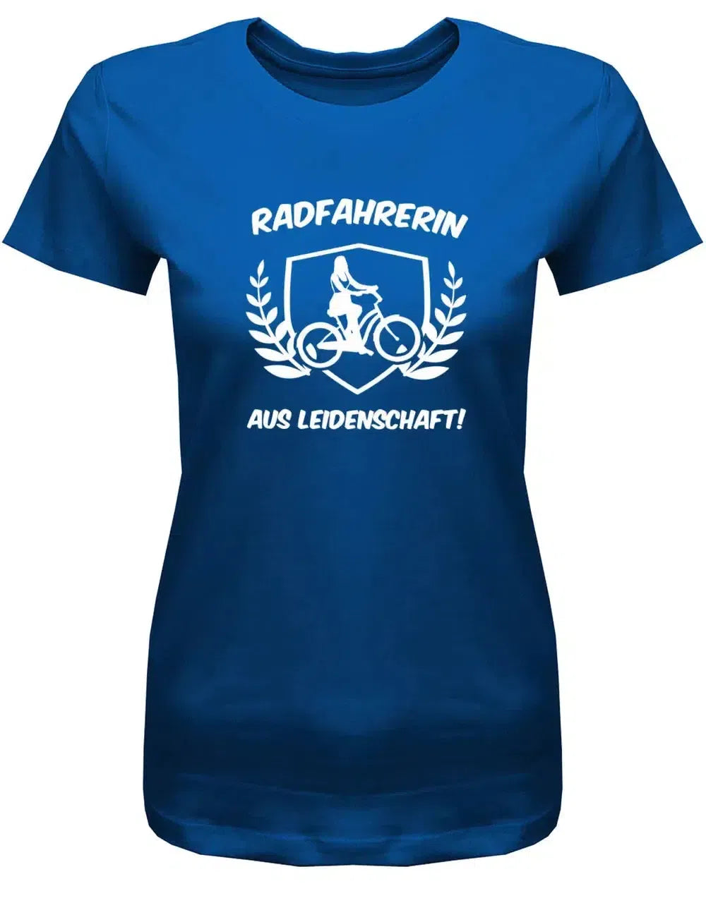 Radfahrerin aus Leidenschaft - Biker - Damen T-Shirt