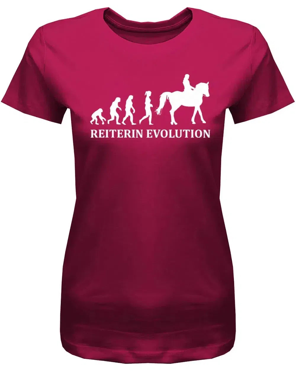 Reiterin Evolution - reiten - Damen T-Shirt