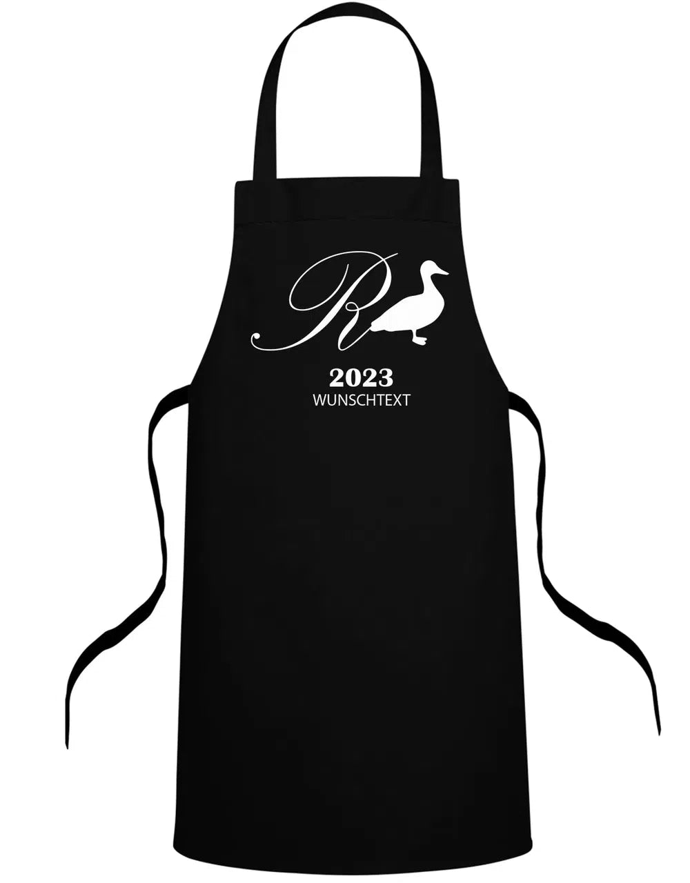 Rente Ente 2025 mit Wunschtext - Rente Grillschürze