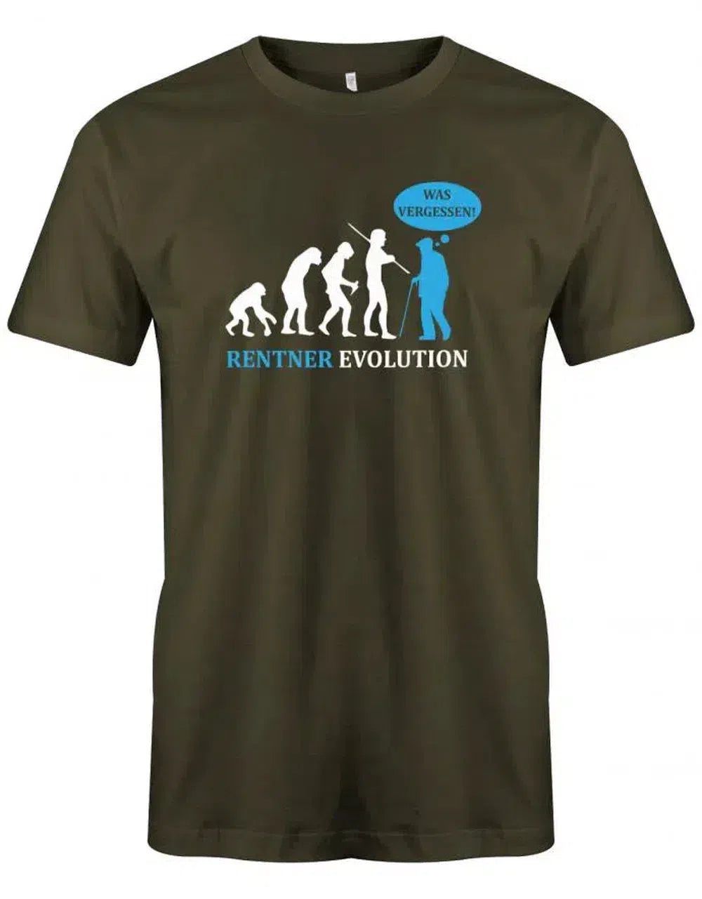 Rentner Evolution - Ruhestand - Rente Männer T-Shirt