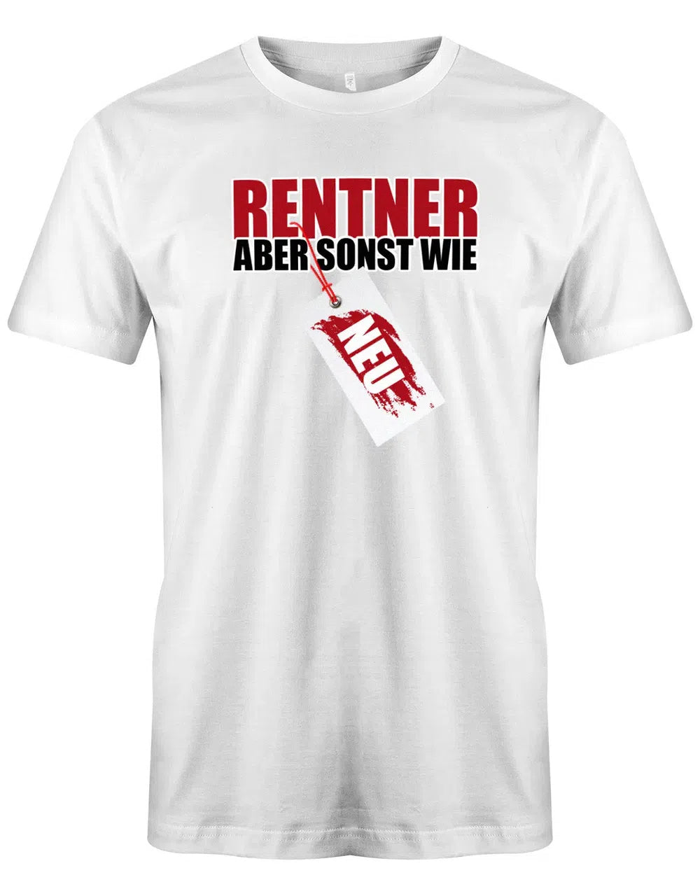 Rentner aber sonst wie Neu Schild - Rente Männer T-Shirt