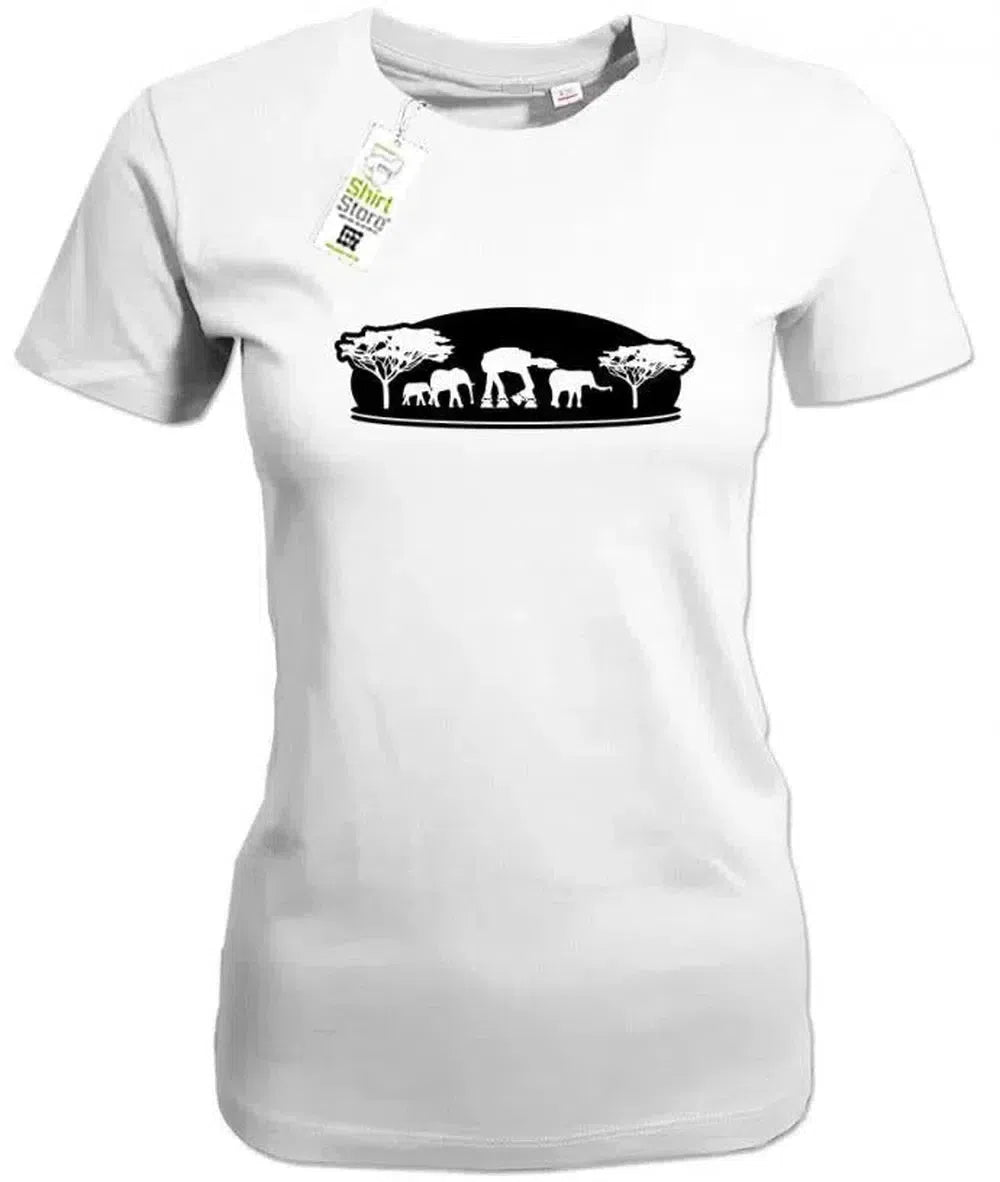 Roboter Safari - Gamer - Damen T-Shirt