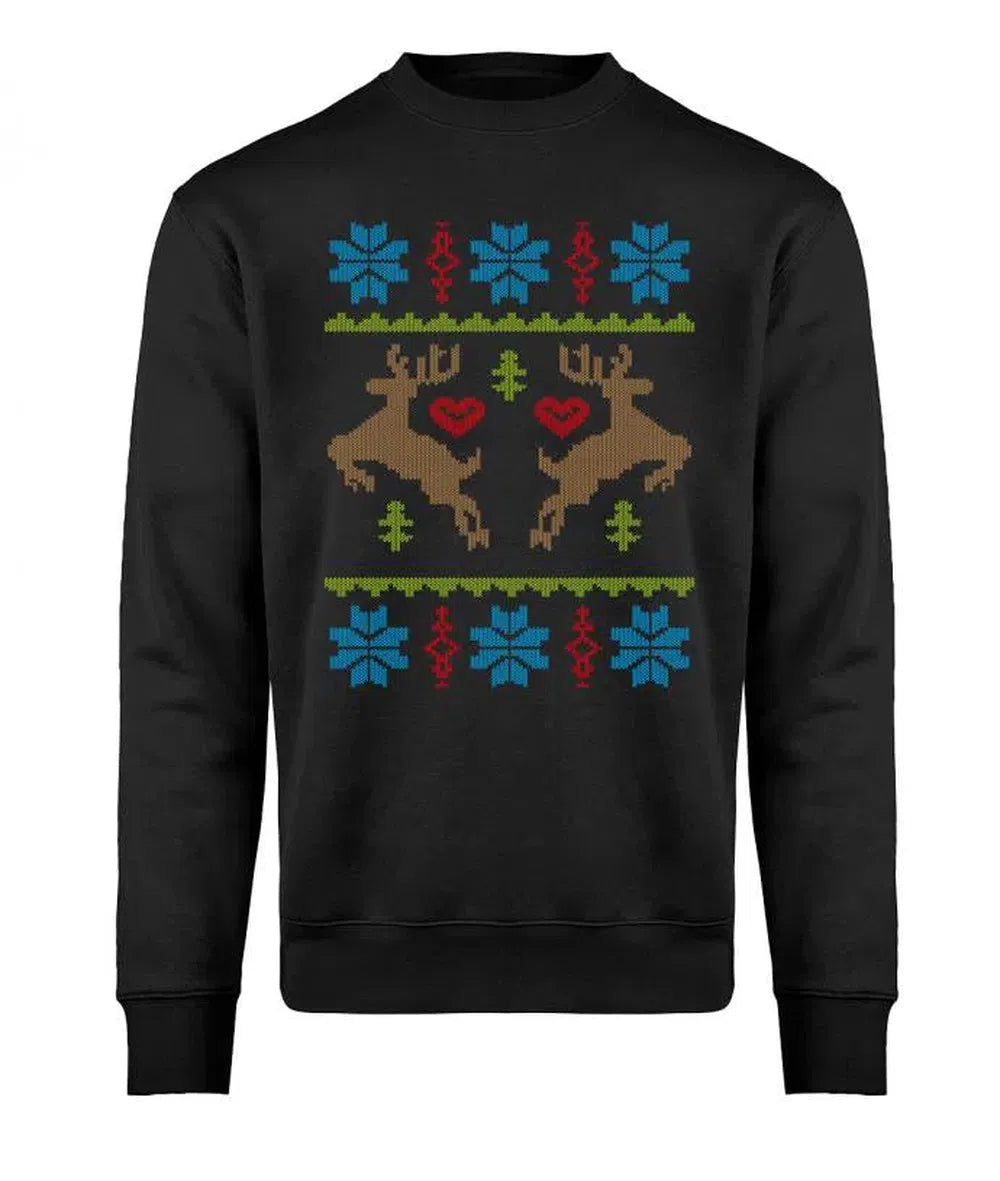 Rudolf Tannenbaum Ugly Christmas Pullover Unisex