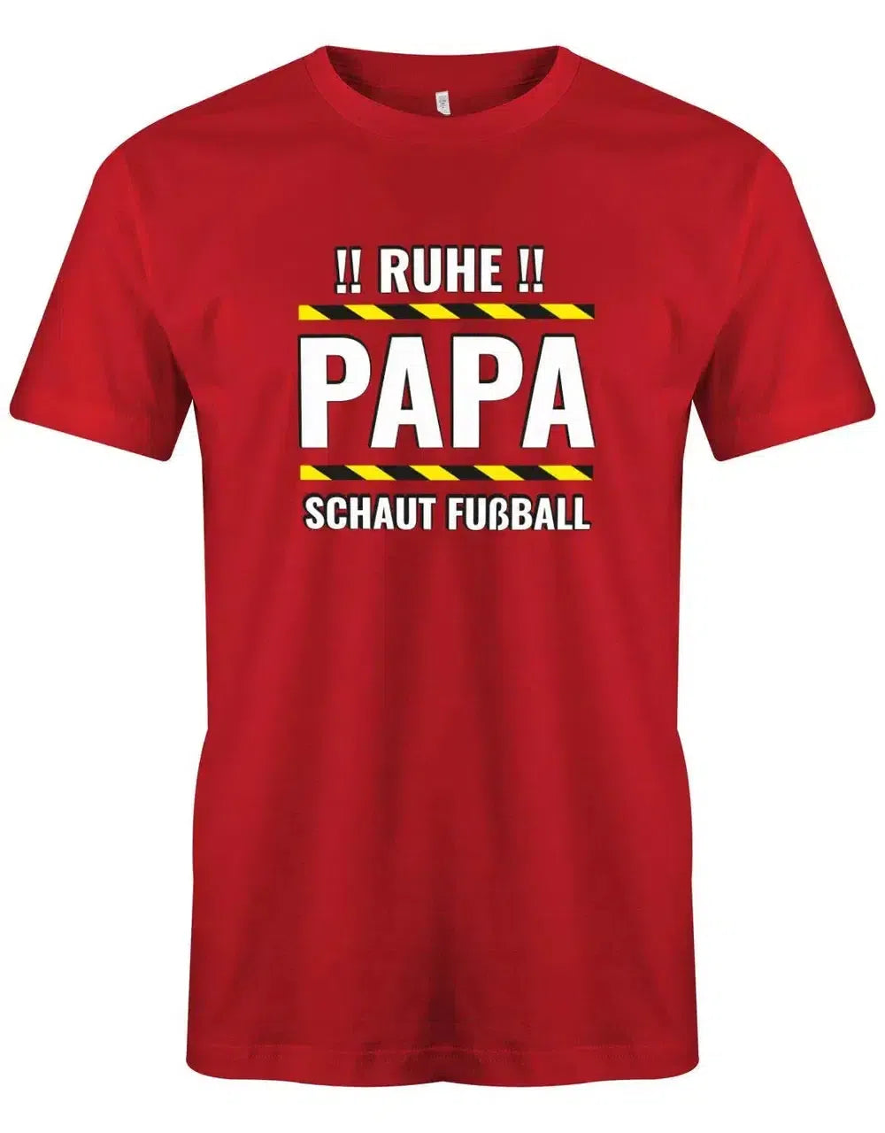 Ruhe Papa schaut Fußball - Papa Fußball Shirt Herren