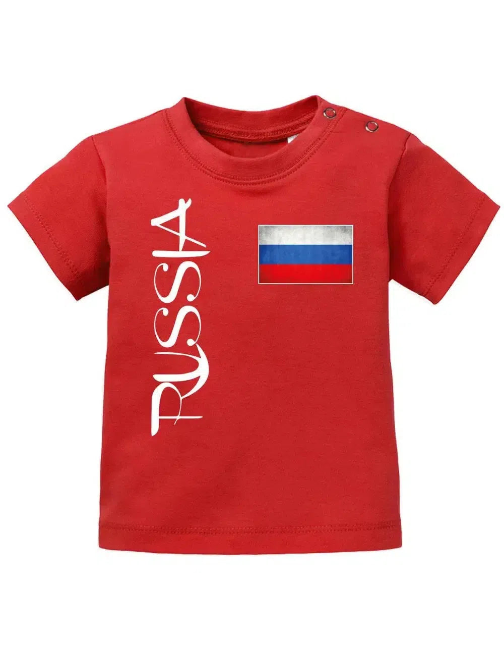 Russia Fahne - EM WM - Russland Fan - Baby T-Shirt