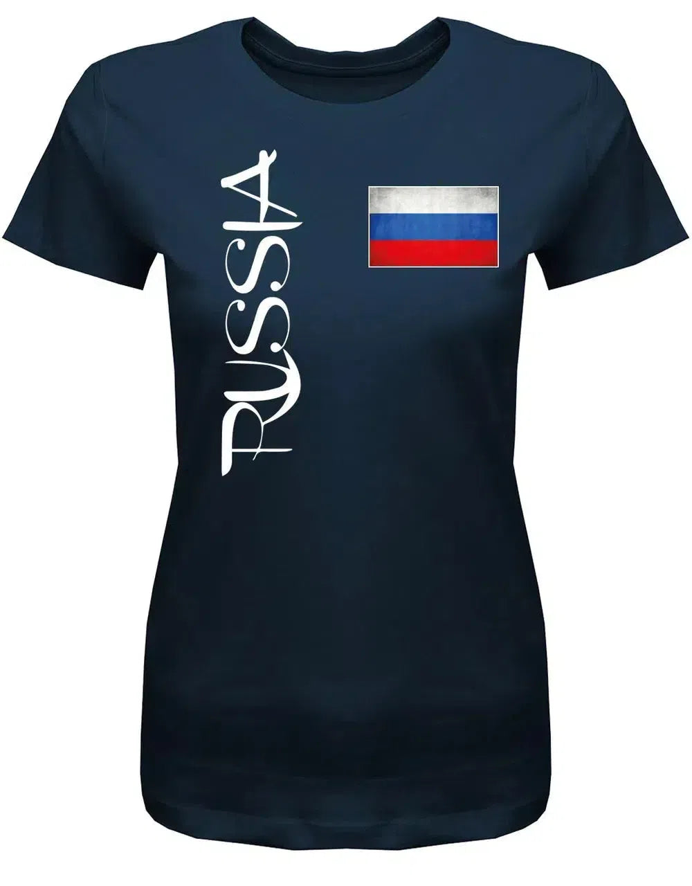 Russia Fahne - EM WM - Russland - Fan - Damen T-Shirt
