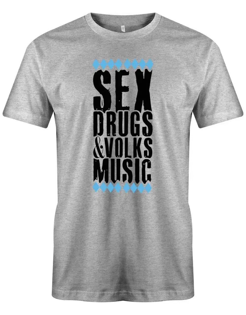 Sex Drugs and Volksmusic - Oktober-Volksfest Trachten Shirt Herren