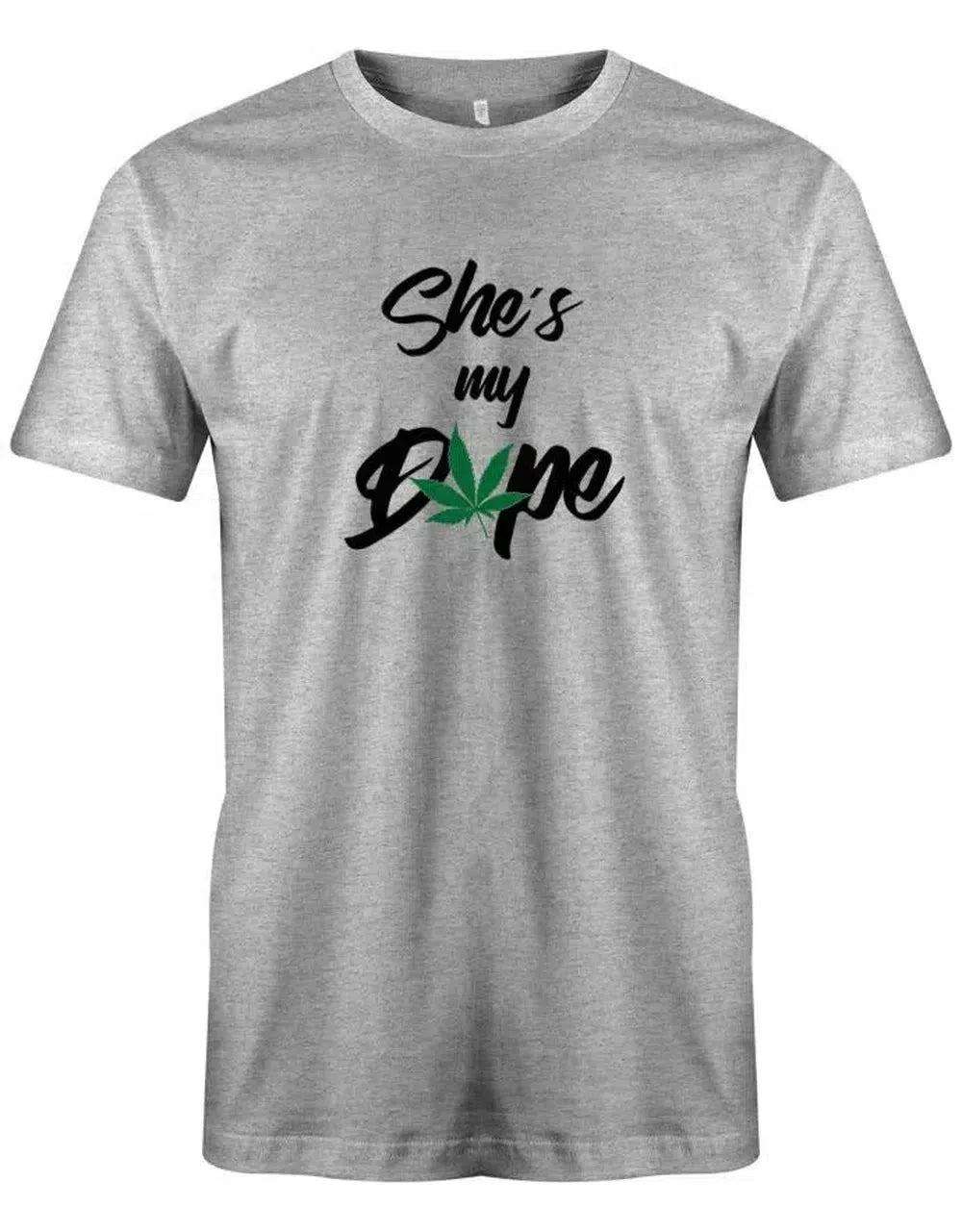 She´s my Dope - Partner Couple - Paar - Herren T-Shirt