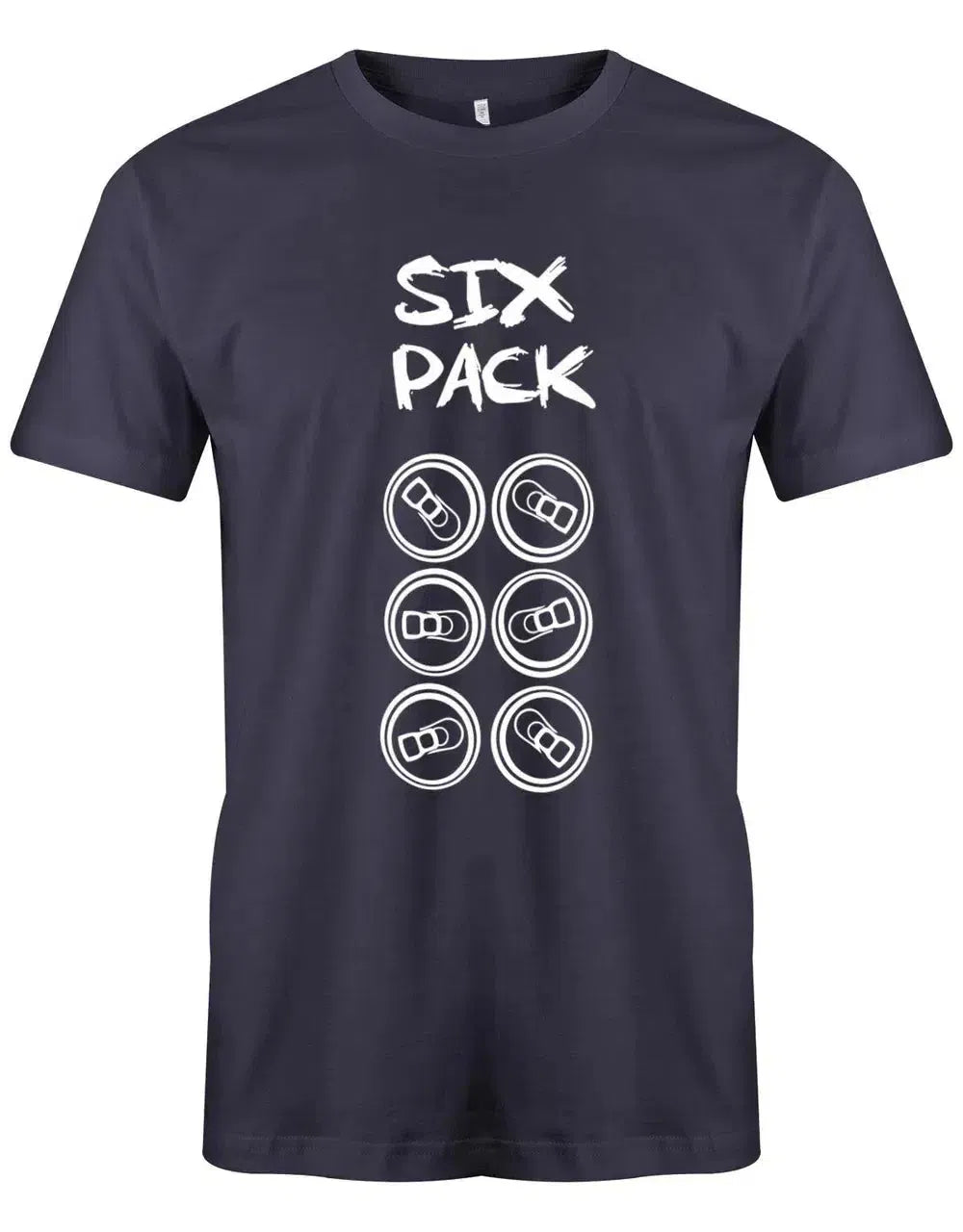 Sixpack Bier - Fun - Herren T-Shirt
