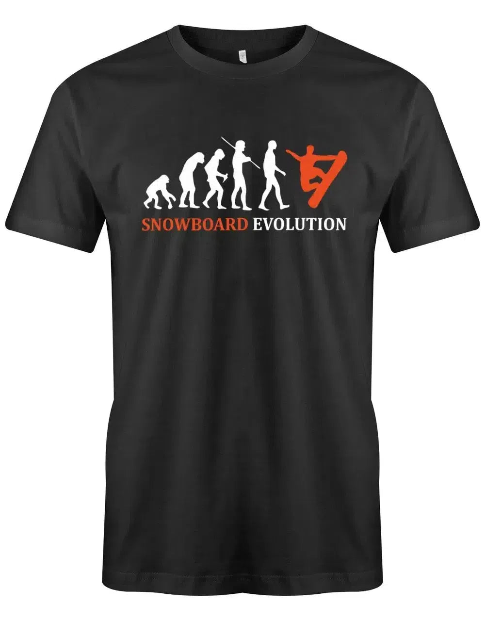Snowboard Evolution - Snowboarder - Herren T-Shirt