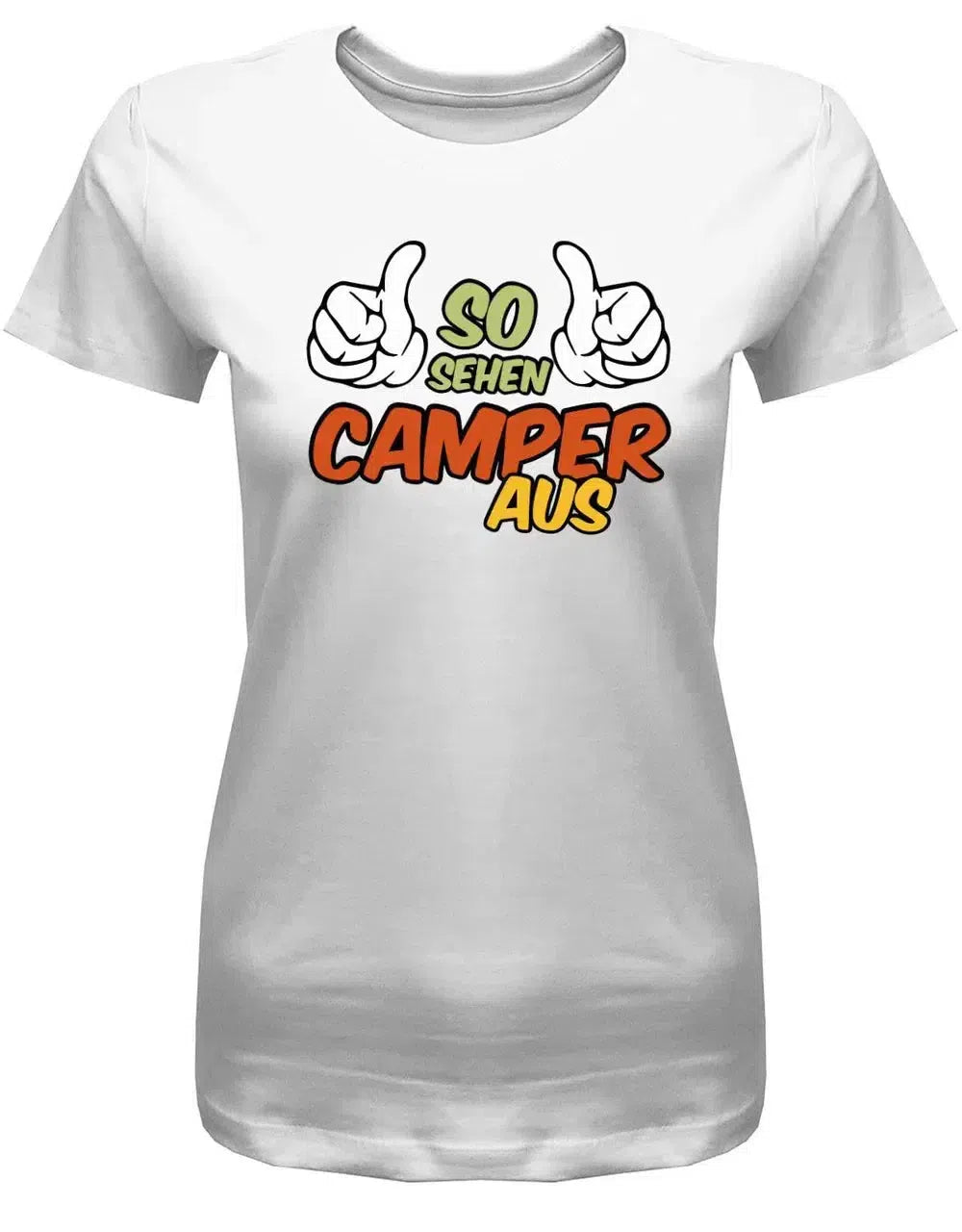 So sehen Camper aus - Camping - Damen T-Shirt