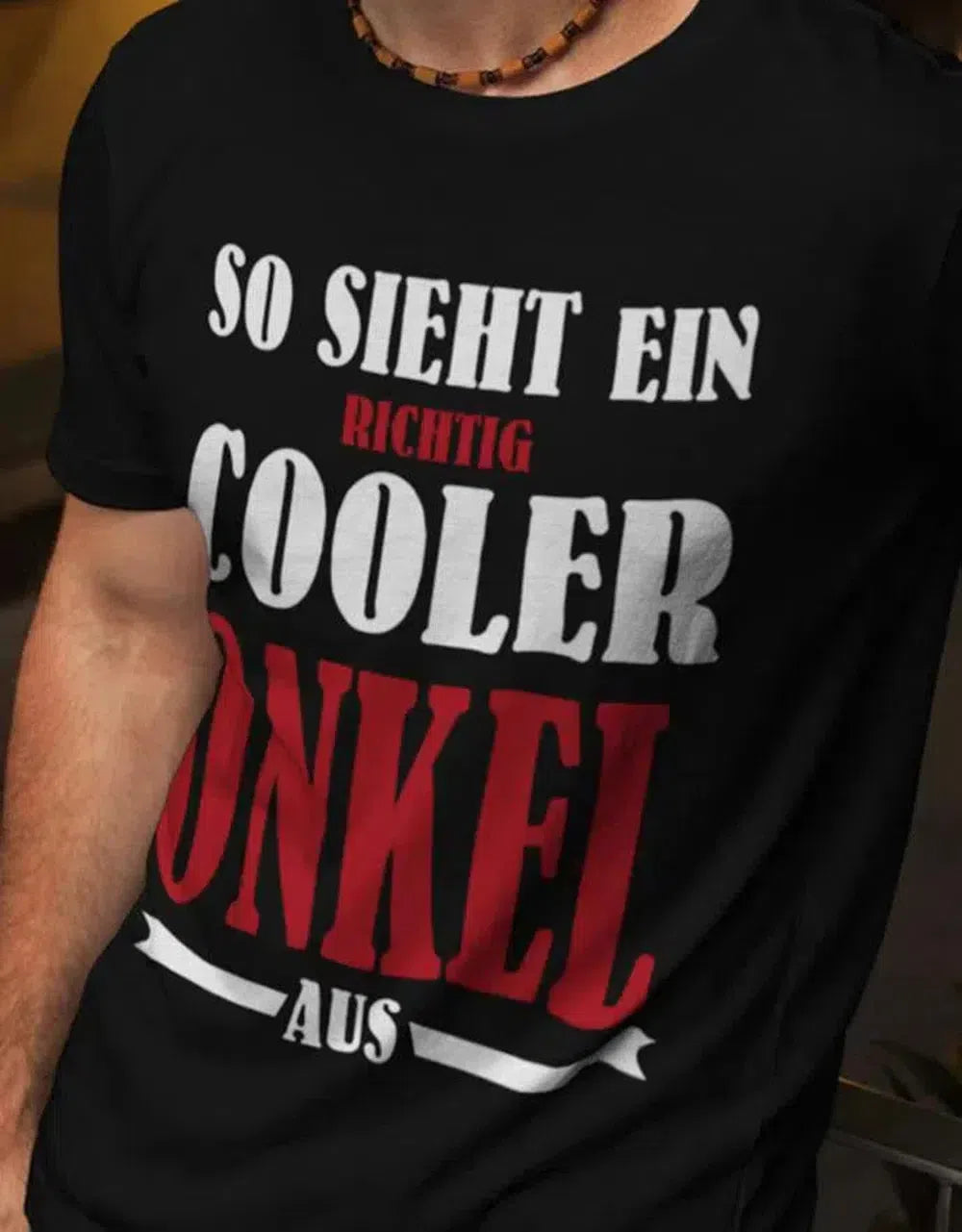 So sieht ein richtig cooler Onkel aus - Herren T-Shirt