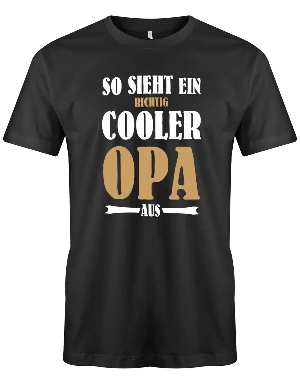 So sieht ein richtig cooler Opa aus - Herren T-Shirt