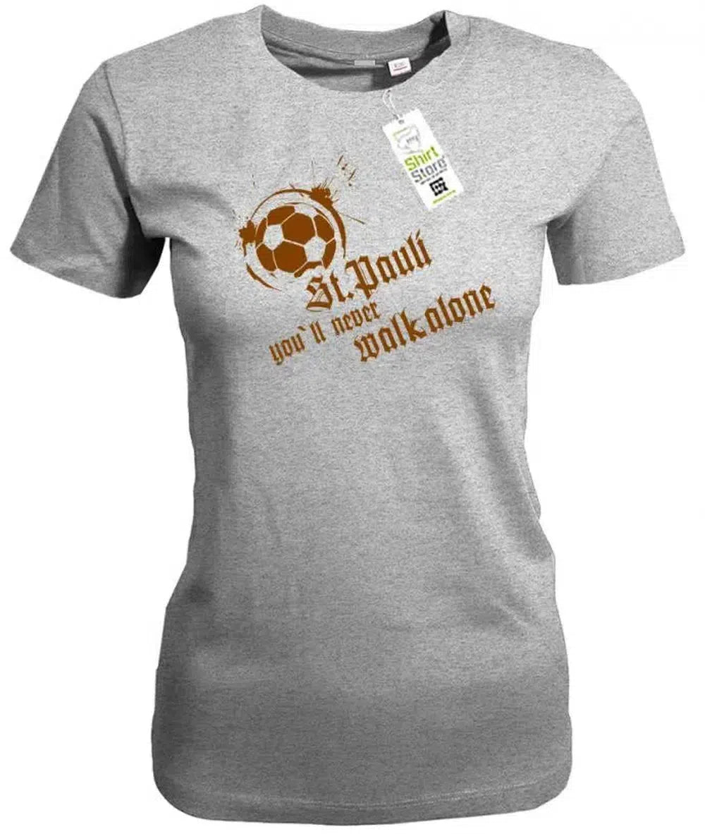 St. Pauli you´ll never walk alone - Damen T-Shirt