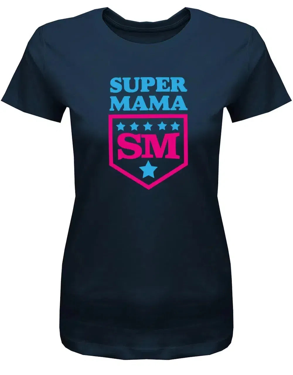 Super Mama - Sterne - Mutter - Damen T-Shirt