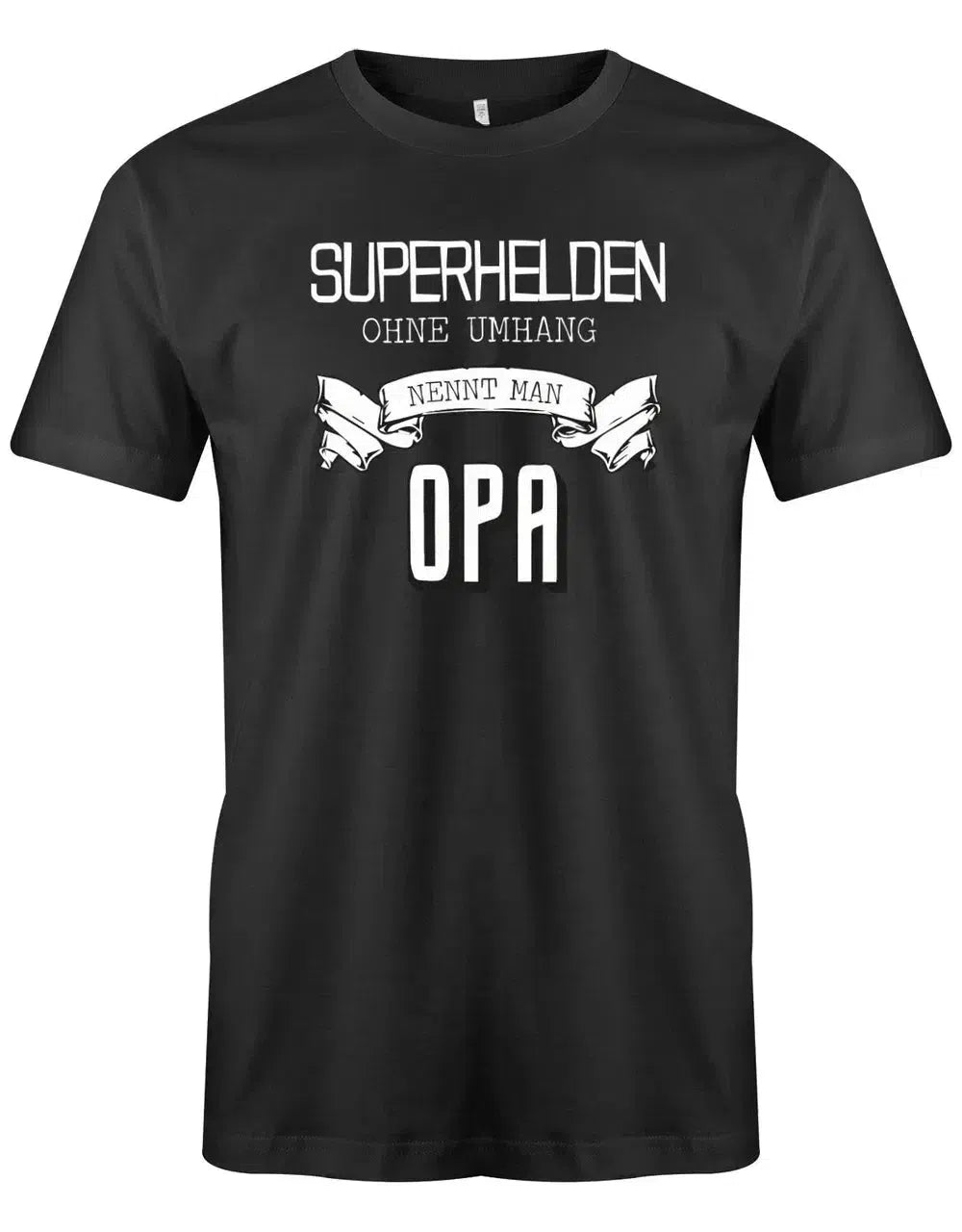 Superhelden ohne Umhang nennt man Opa - Herren T-Shirt