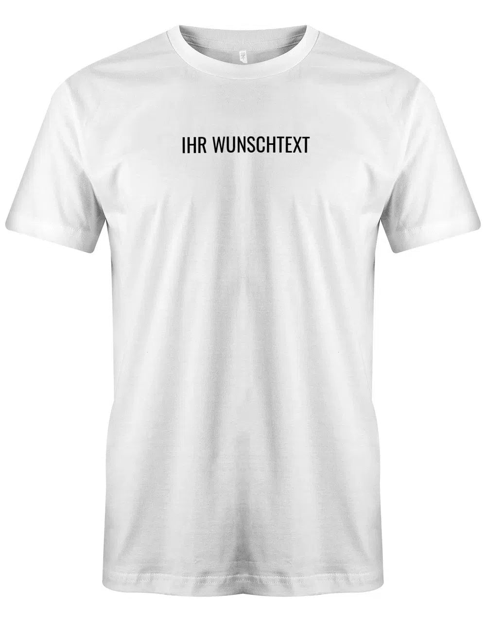 T-Shirt mit Wunschtext Herren - Minimalistisch