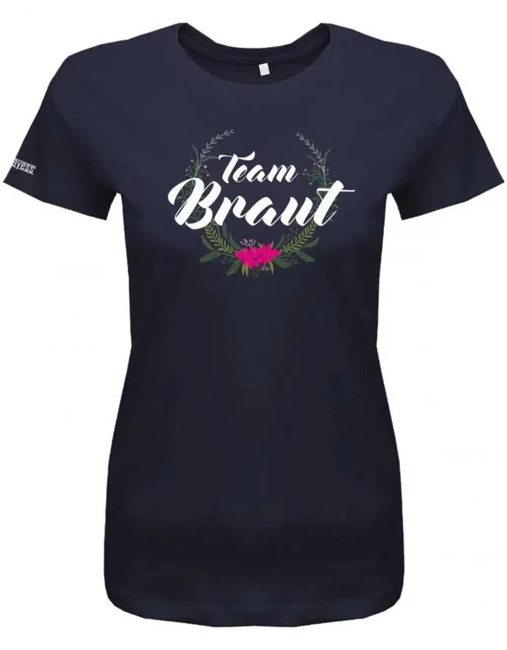 Team Braut Blume Flower - Junggesellinnenabschied - Damen T-Shirt